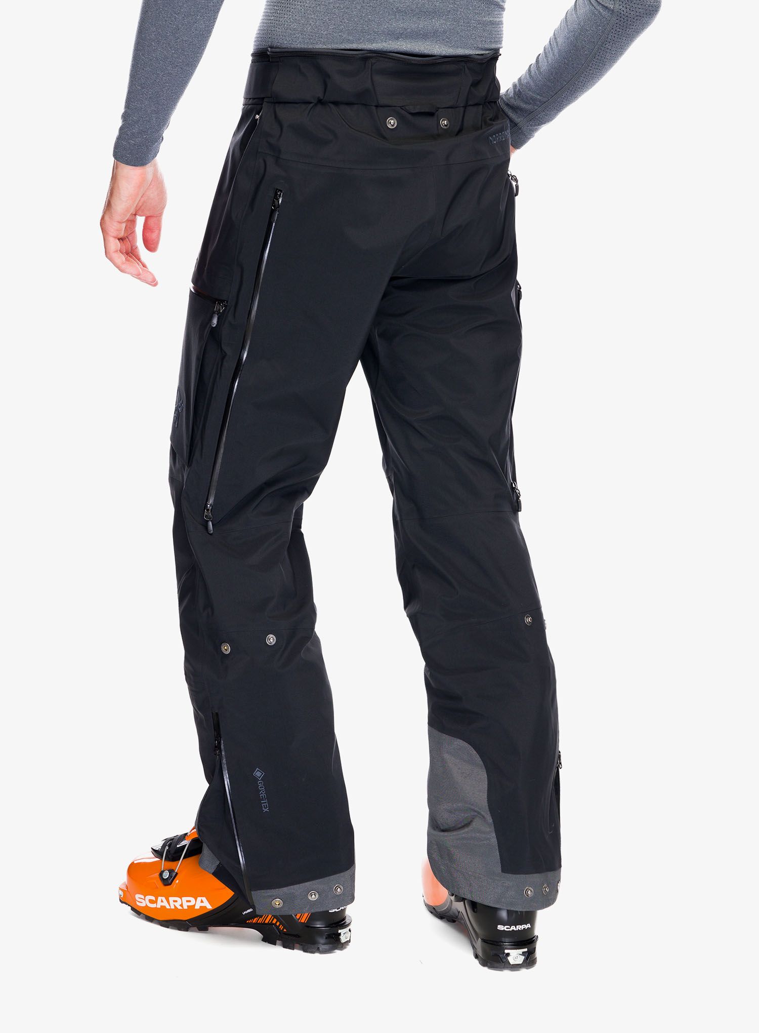 Membránové kalhoty Norrona Lyngen GORE-TEX Pants - caviar