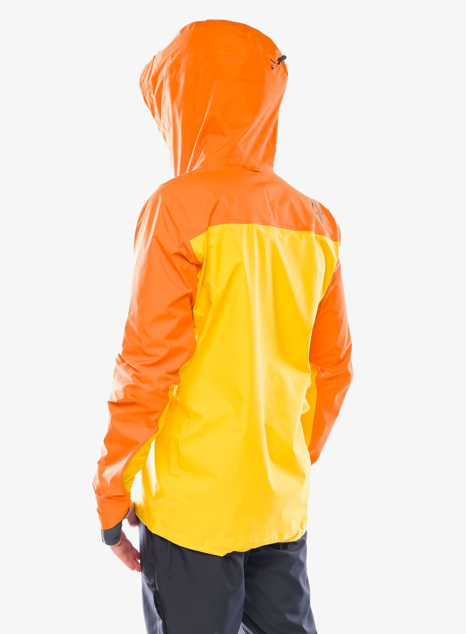 Bunda s membránou Norrona Lyngen Gore-Tex Jacket - orange popsicle/lemon chrome