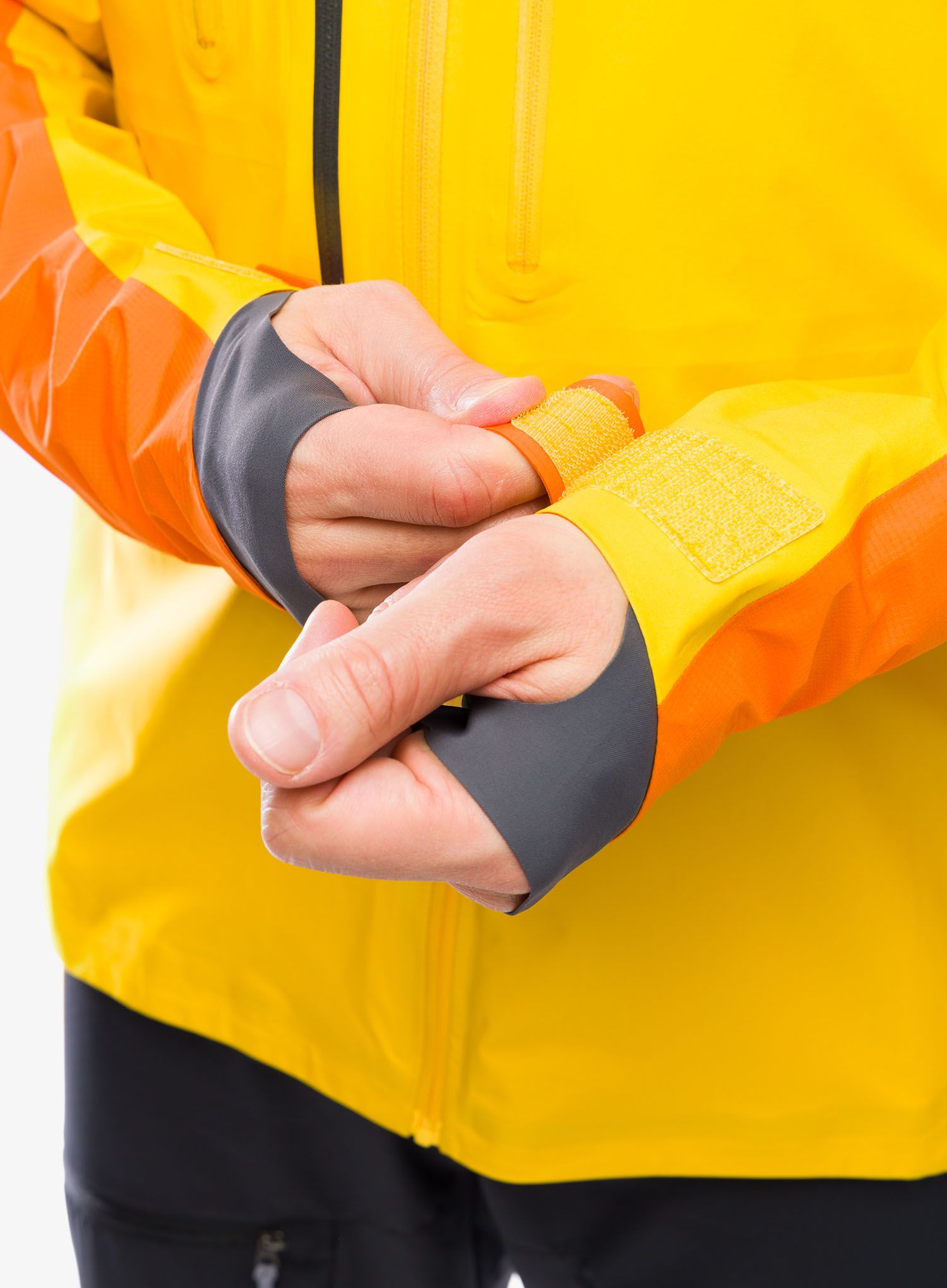 Bunda s membránou Norrona Lyngen Gore-Tex Jacket - orange popsicle/lemon chrome