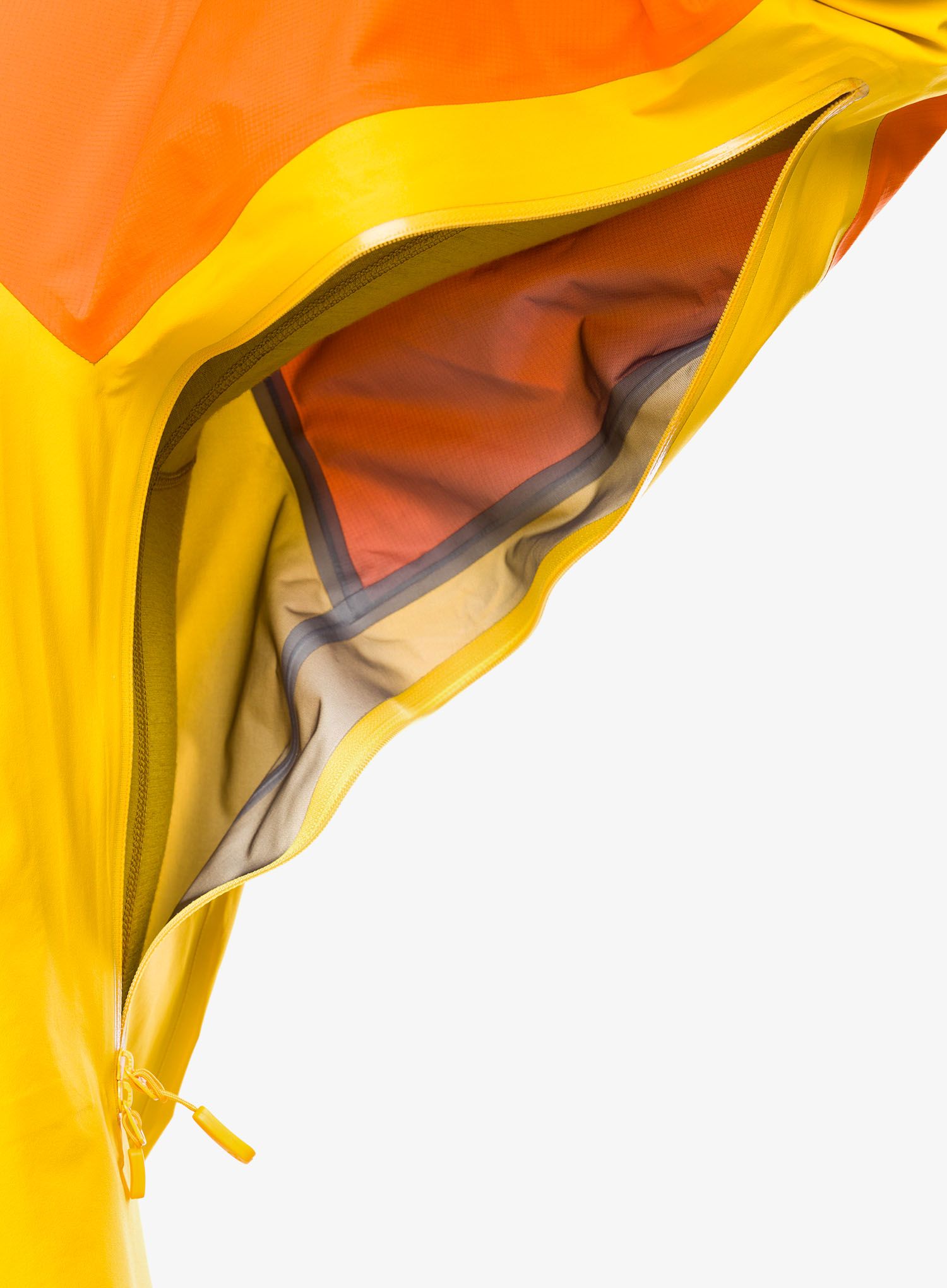 Bunda s membránou Norrona Lyngen Gore-Tex Jacket - orange popsicle/lemon chrome