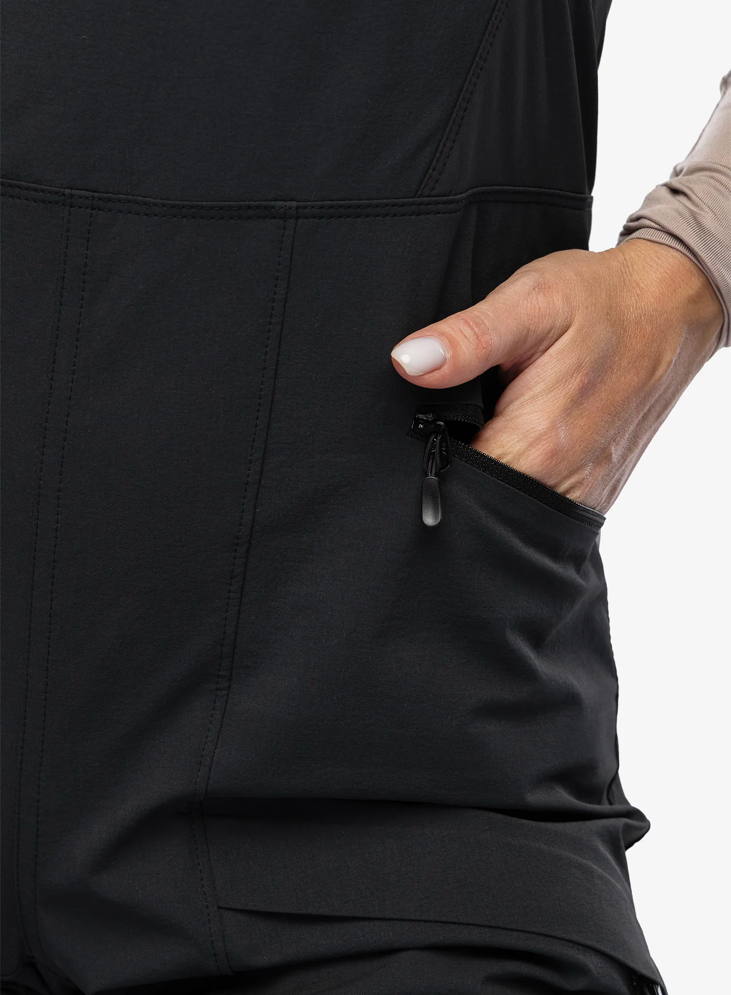 Softshellové kalhoty dámské Norrona More Flex1 Bib - caviar