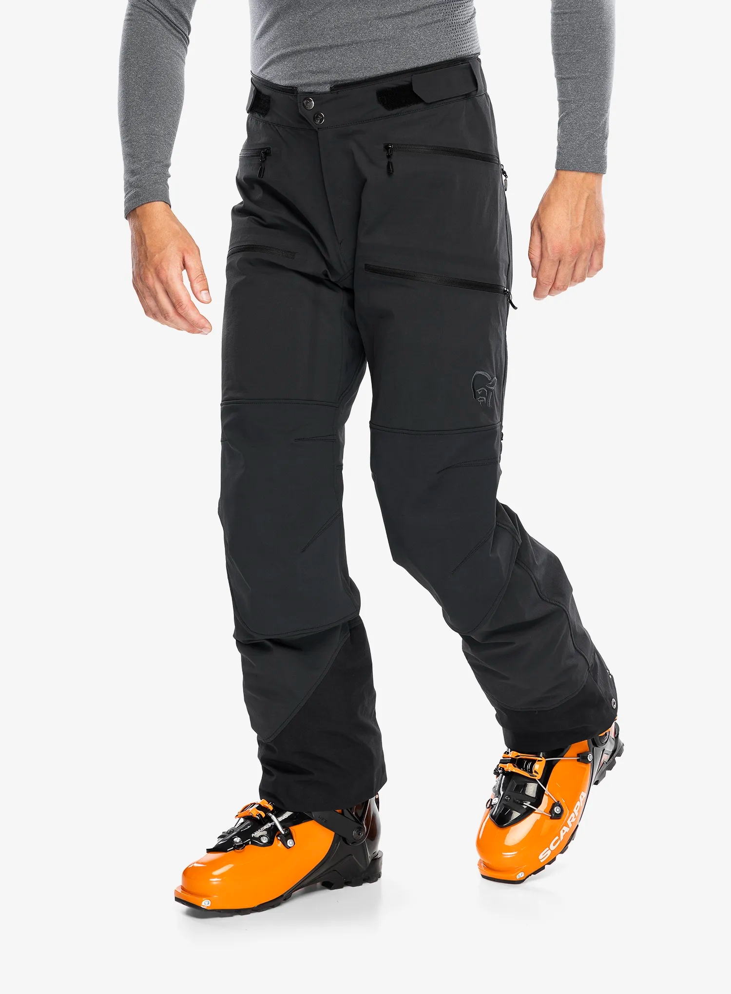 Softshell kalhoty Norrona More Flex1 Pants - caviar