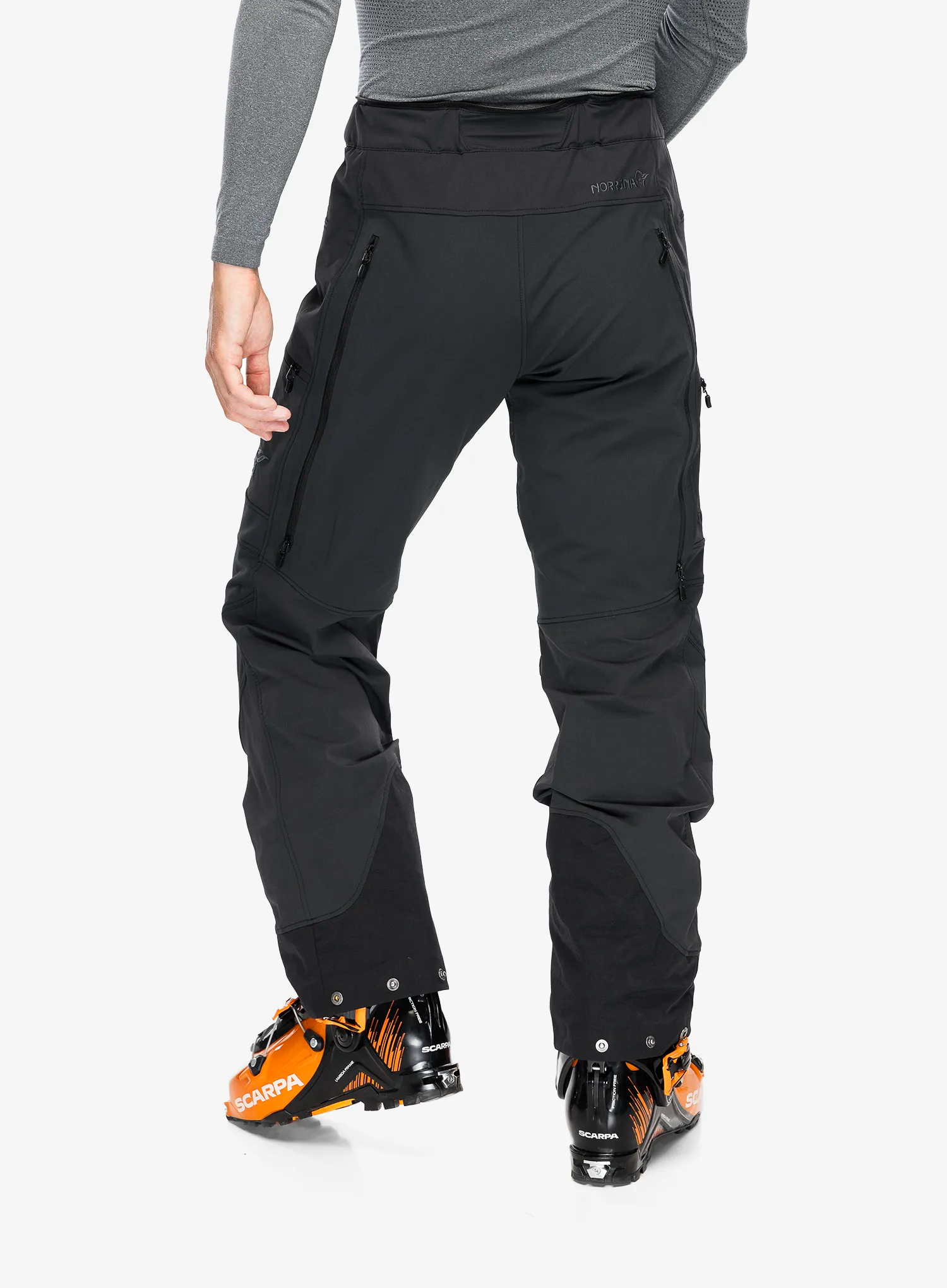 Softshell kalhoty Norrona More Flex1 Pants - caviar