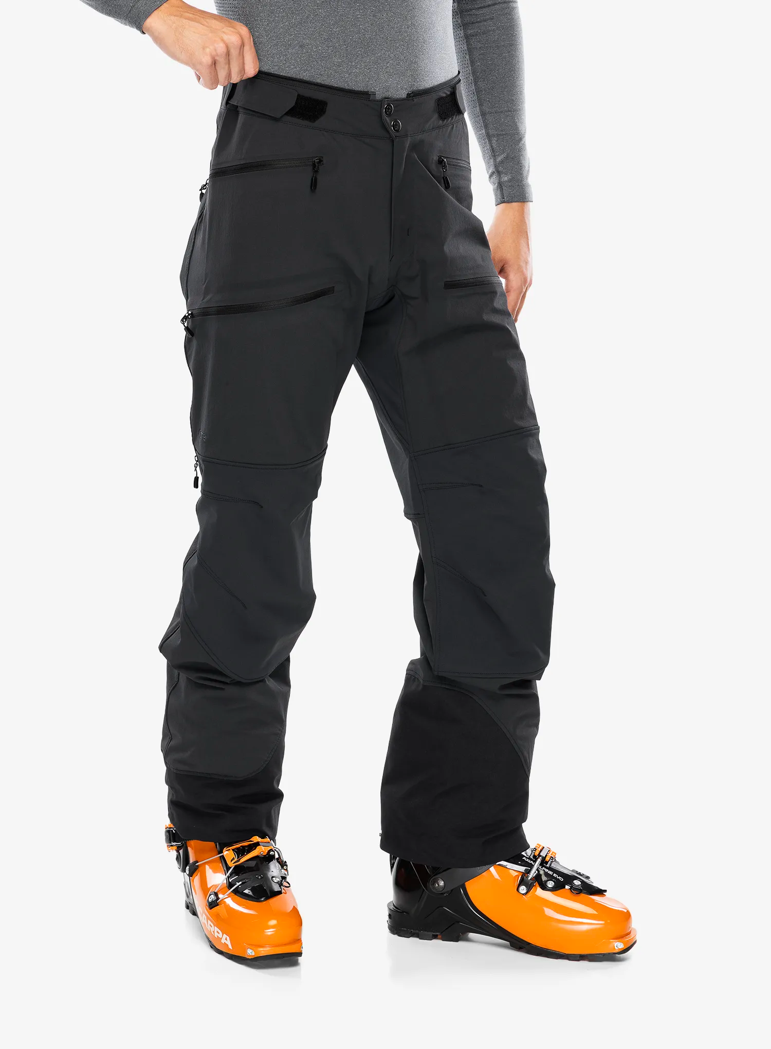 Softshell kalhoty Norrona More Flex1 Pants - caviar