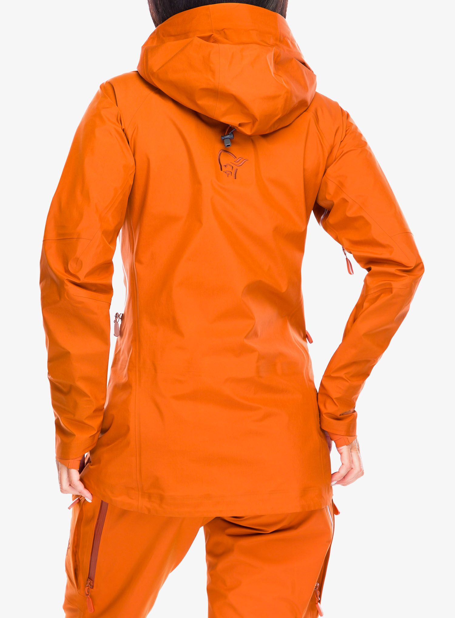 Dámská nepromokavá bunda s membránou Norrona More GORE-TEX Jacket - gold flame