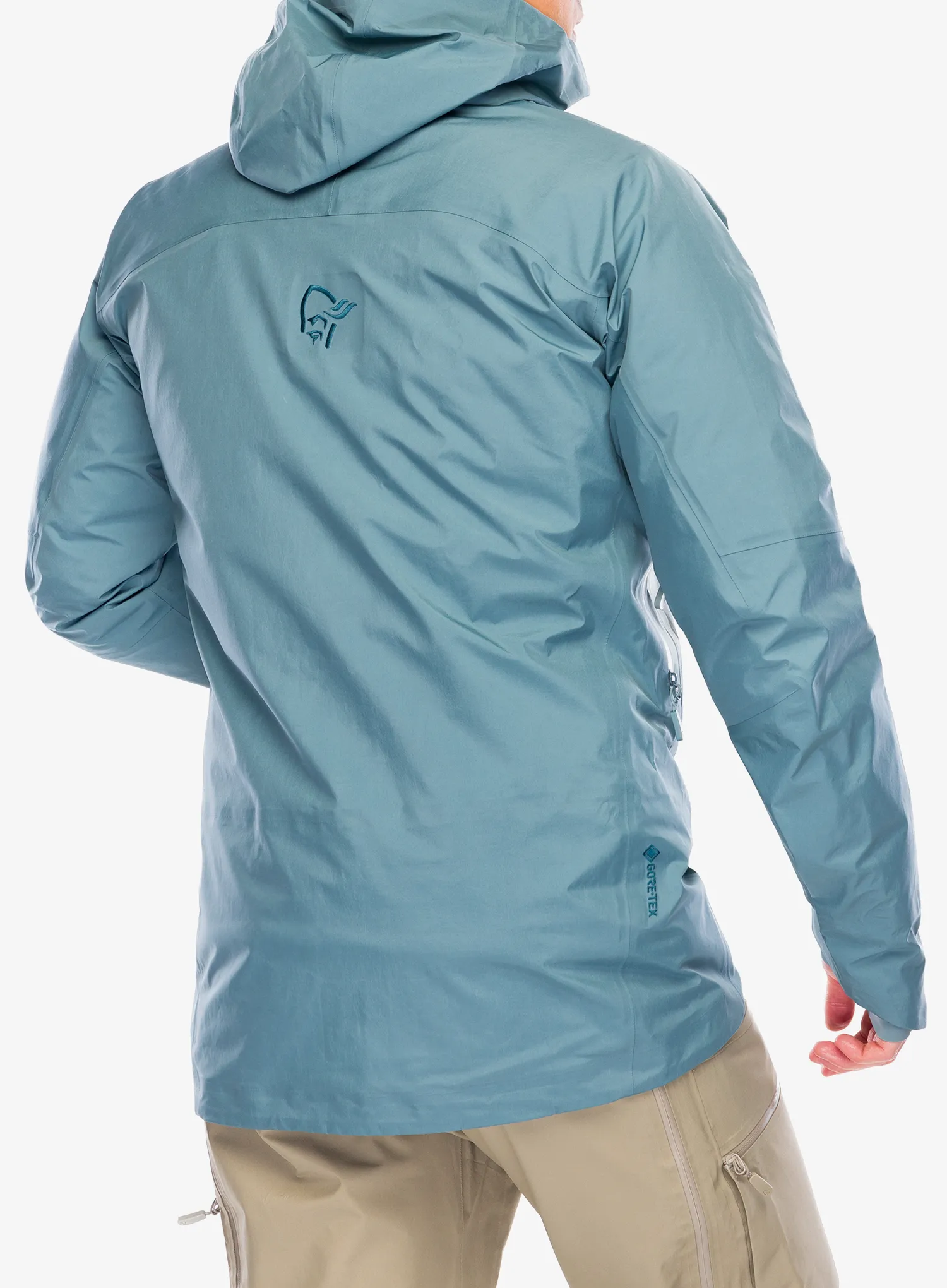 Bunda s membránou Norrona More GORE-TEX Jacket - trooper