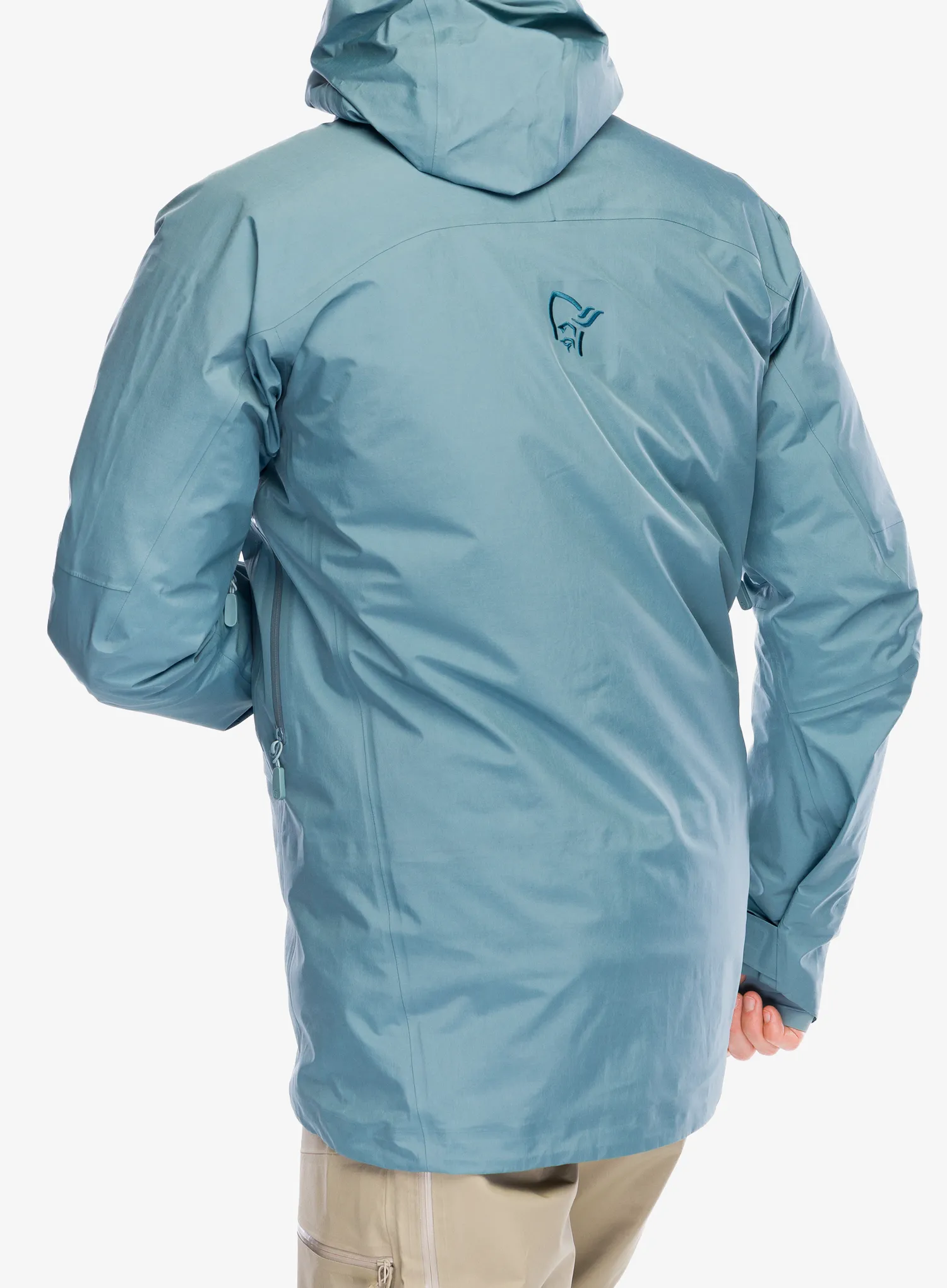 Bunda s membránou Norrona More GORE-TEX Jacket - trooper