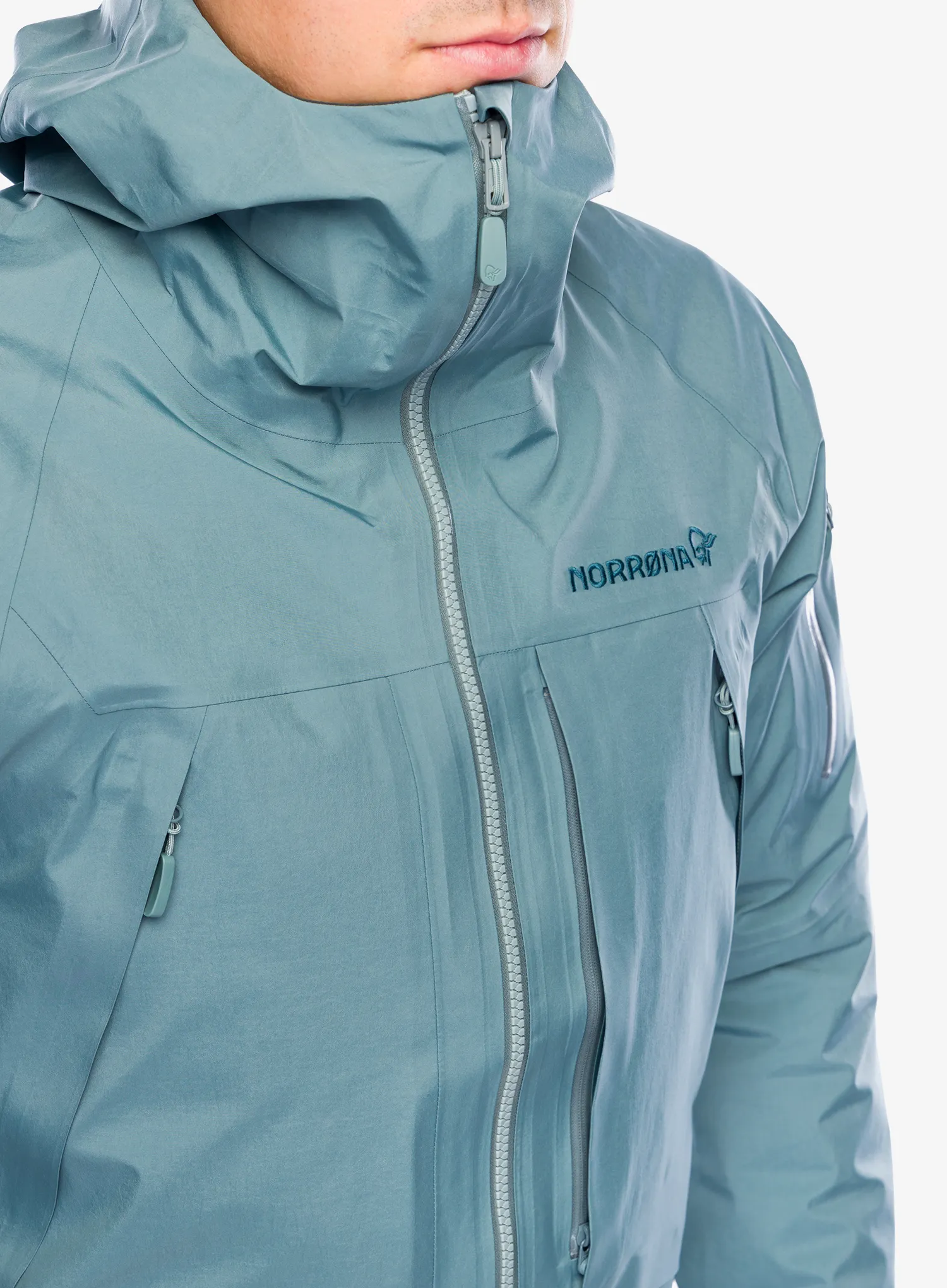 Bunda s membránou Norrona More GORE-TEX Jacket - trooper