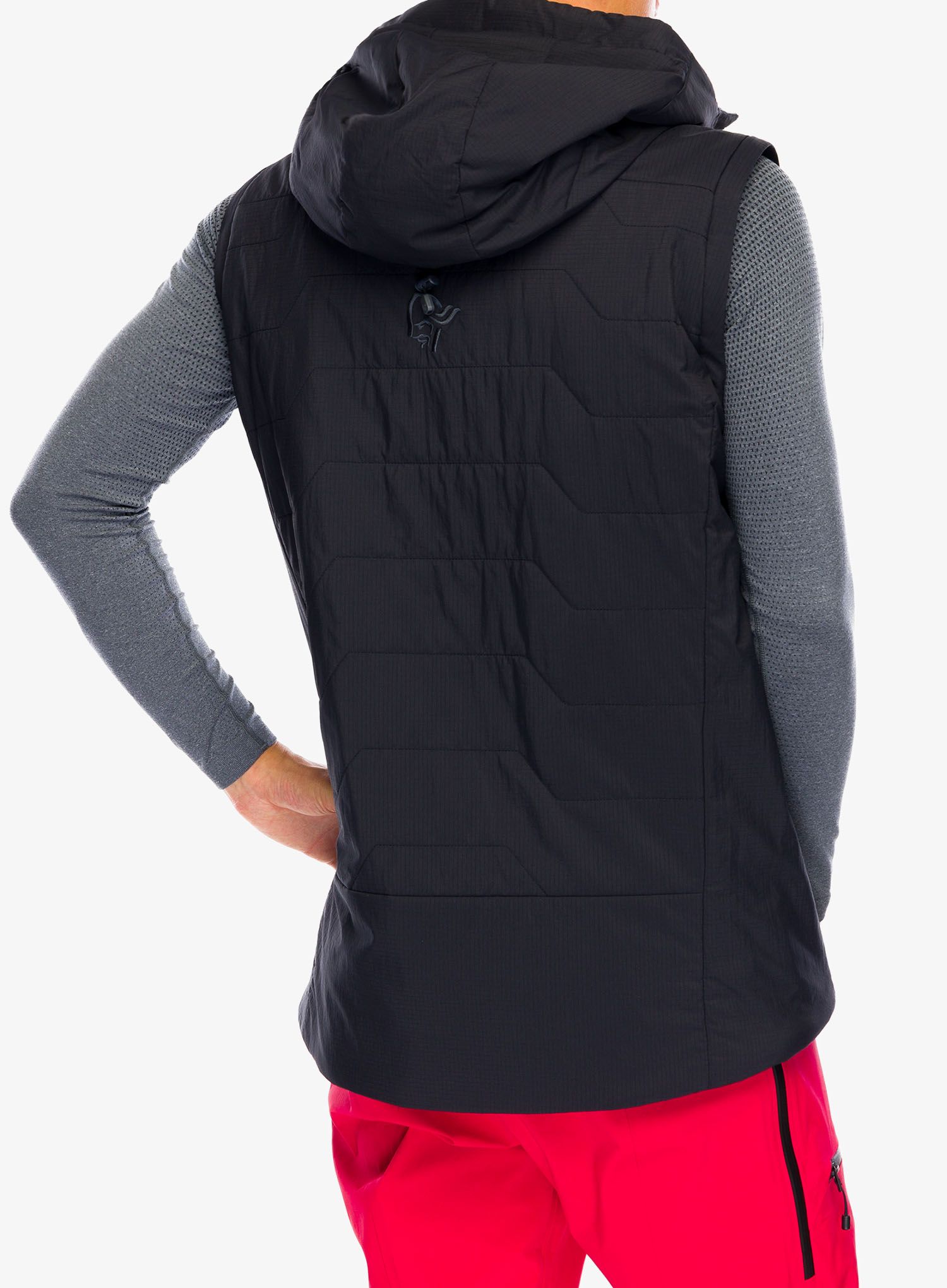 Zateplená bunda Norrona More Thermo60 Aero200 Jacket - caviar