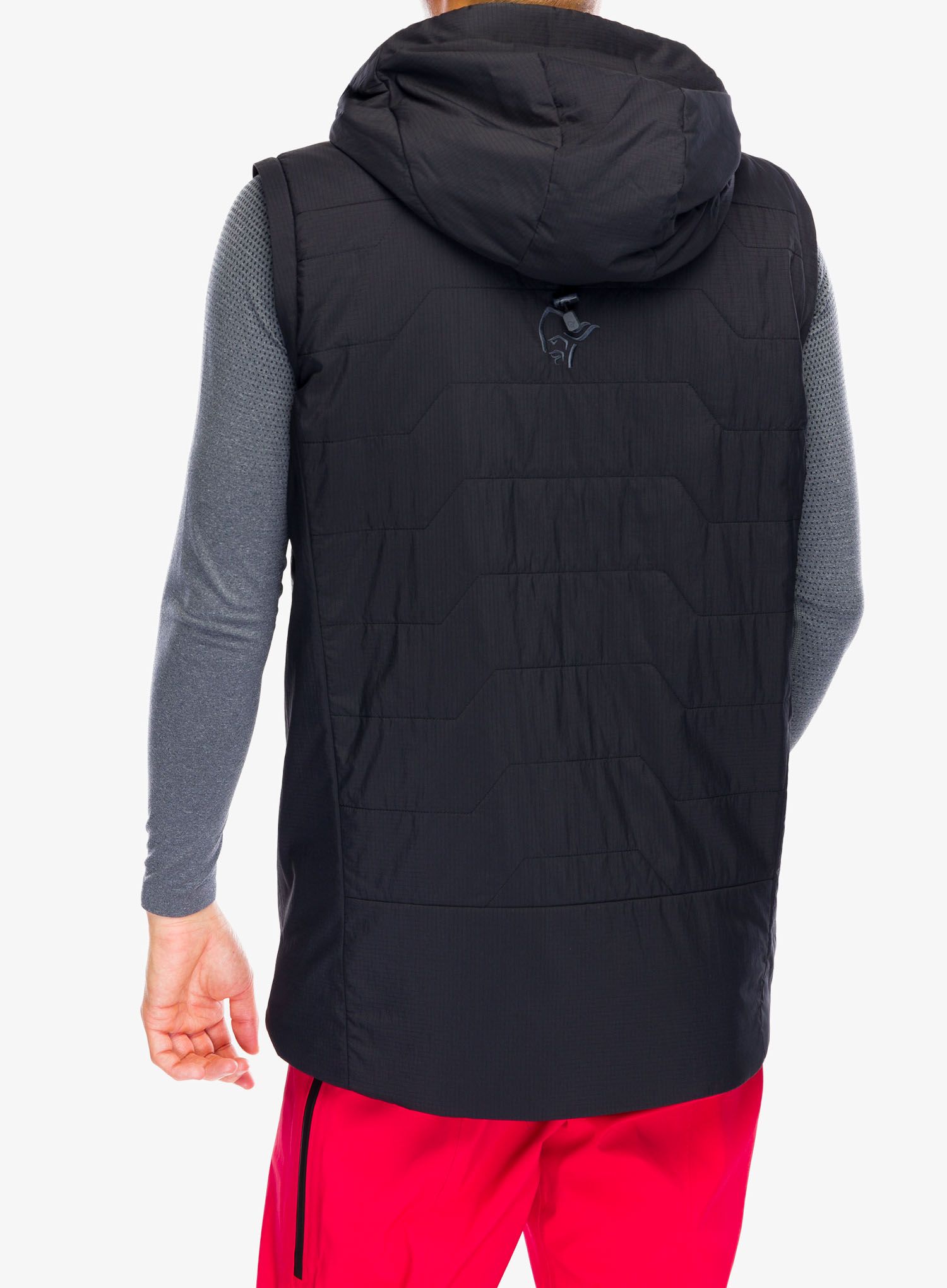 Zateplená bunda Norrona More Thermo60 Aero200 Jacket - caviar