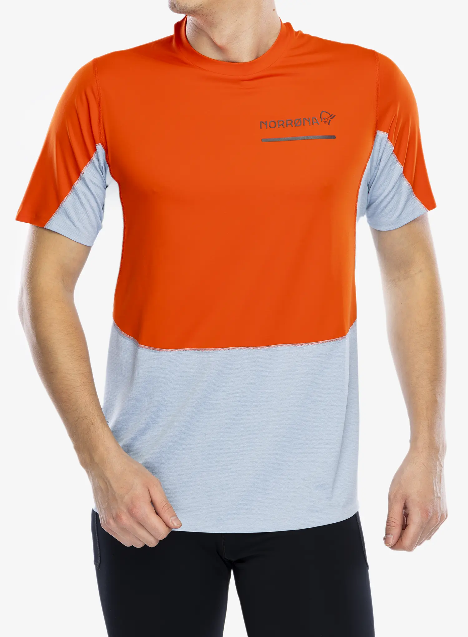 Běžecké triko Norrona Senja Equaliser Lightweight T-Shirt - arednalin