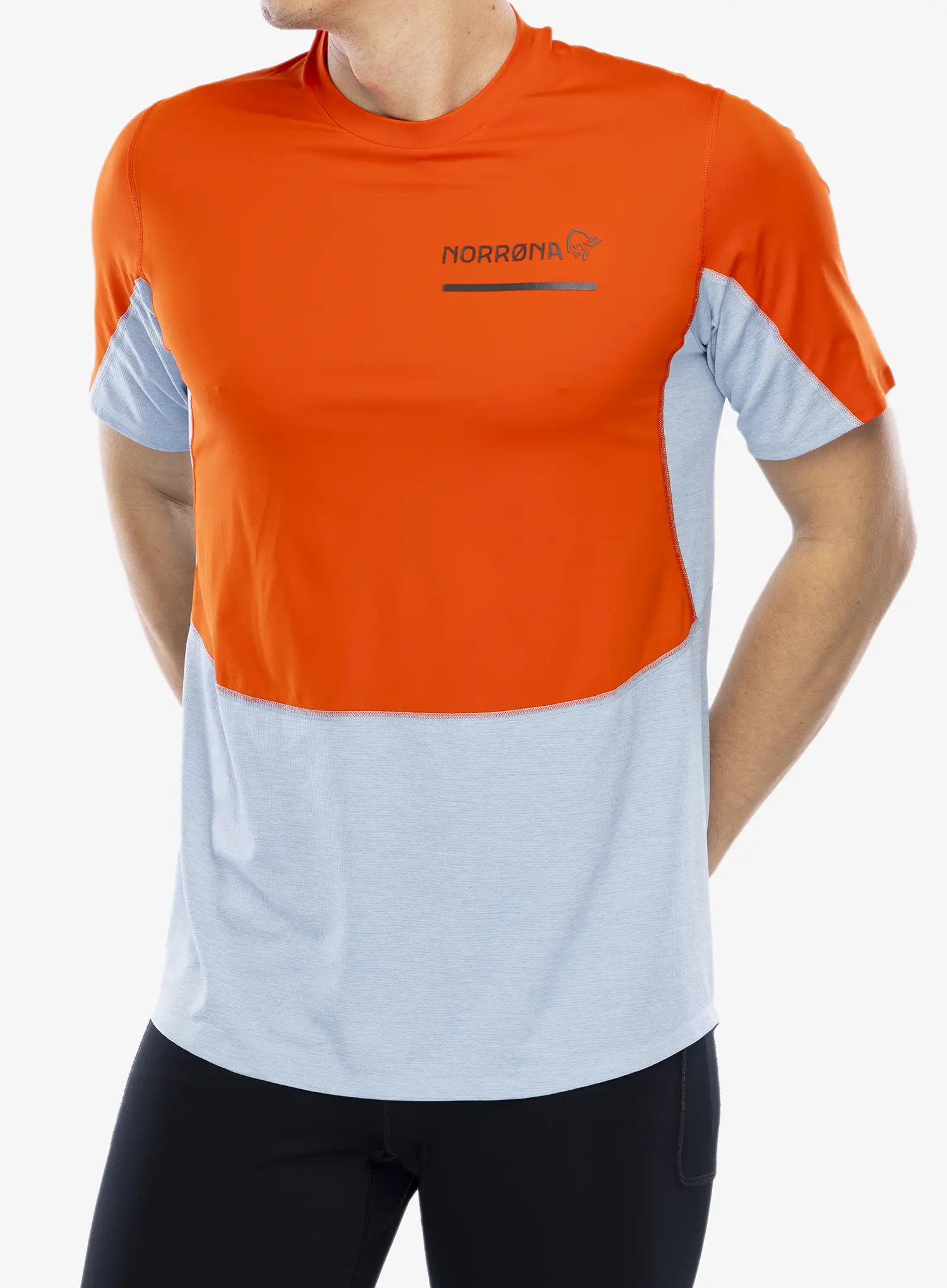 Běžecké triko Norrona Senja Equaliser Lightweight T-Shirt - arednalin