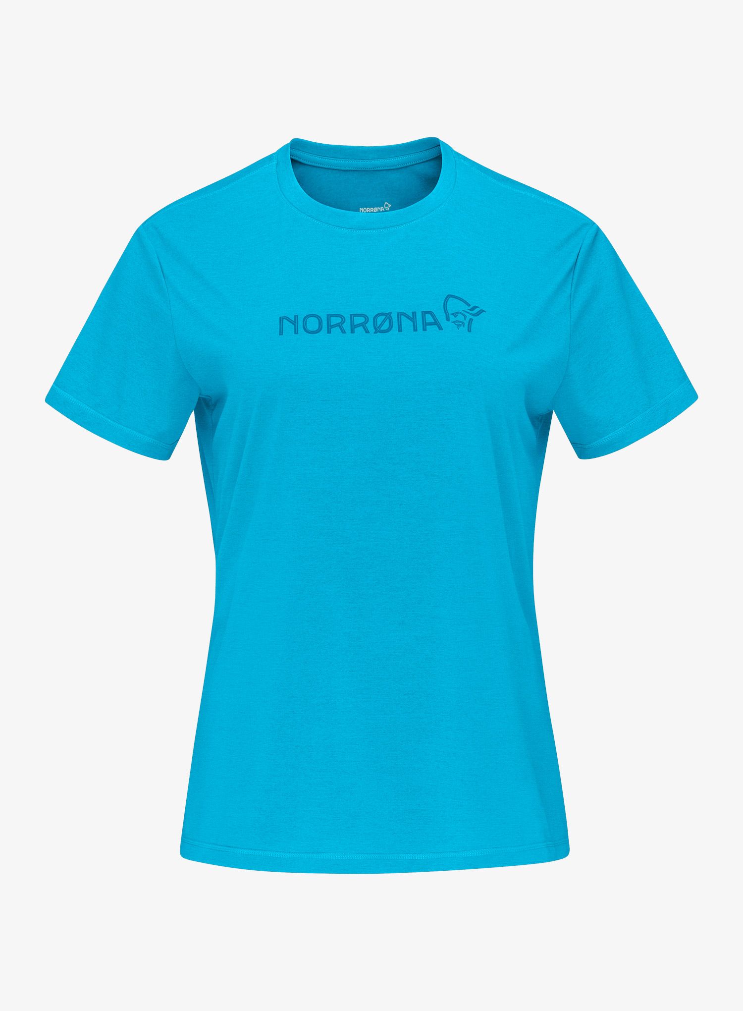 Dámské rychleschnoucí triko Norrona Tech T-Shirt - aquarius