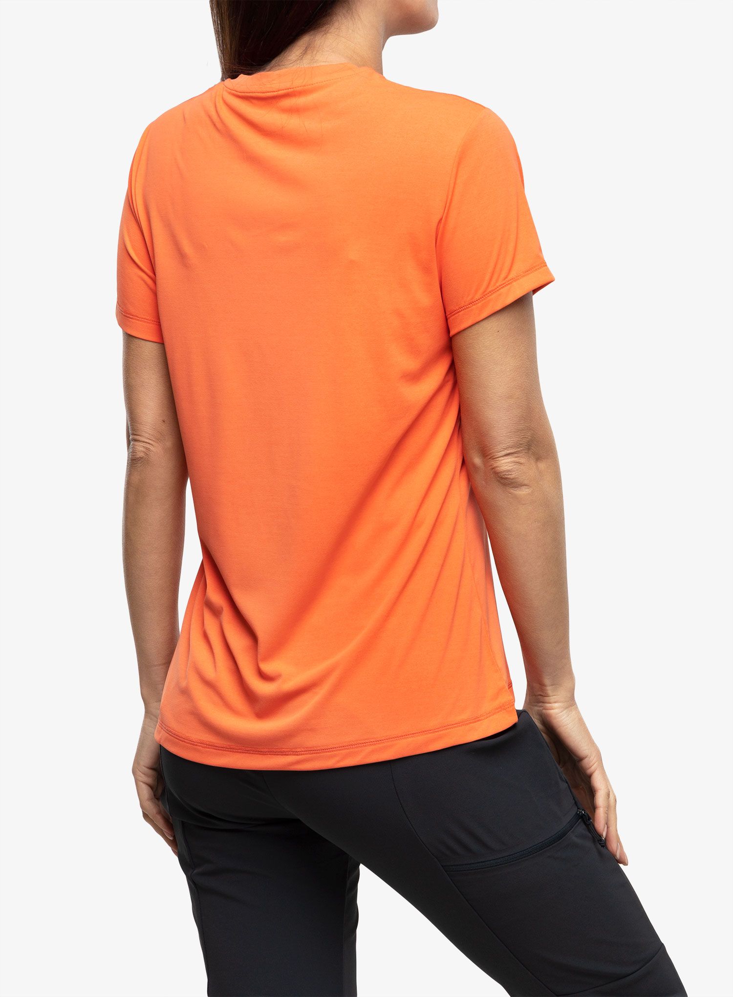 Dámské tričko Norrona Tech T-Shirt - orange alert