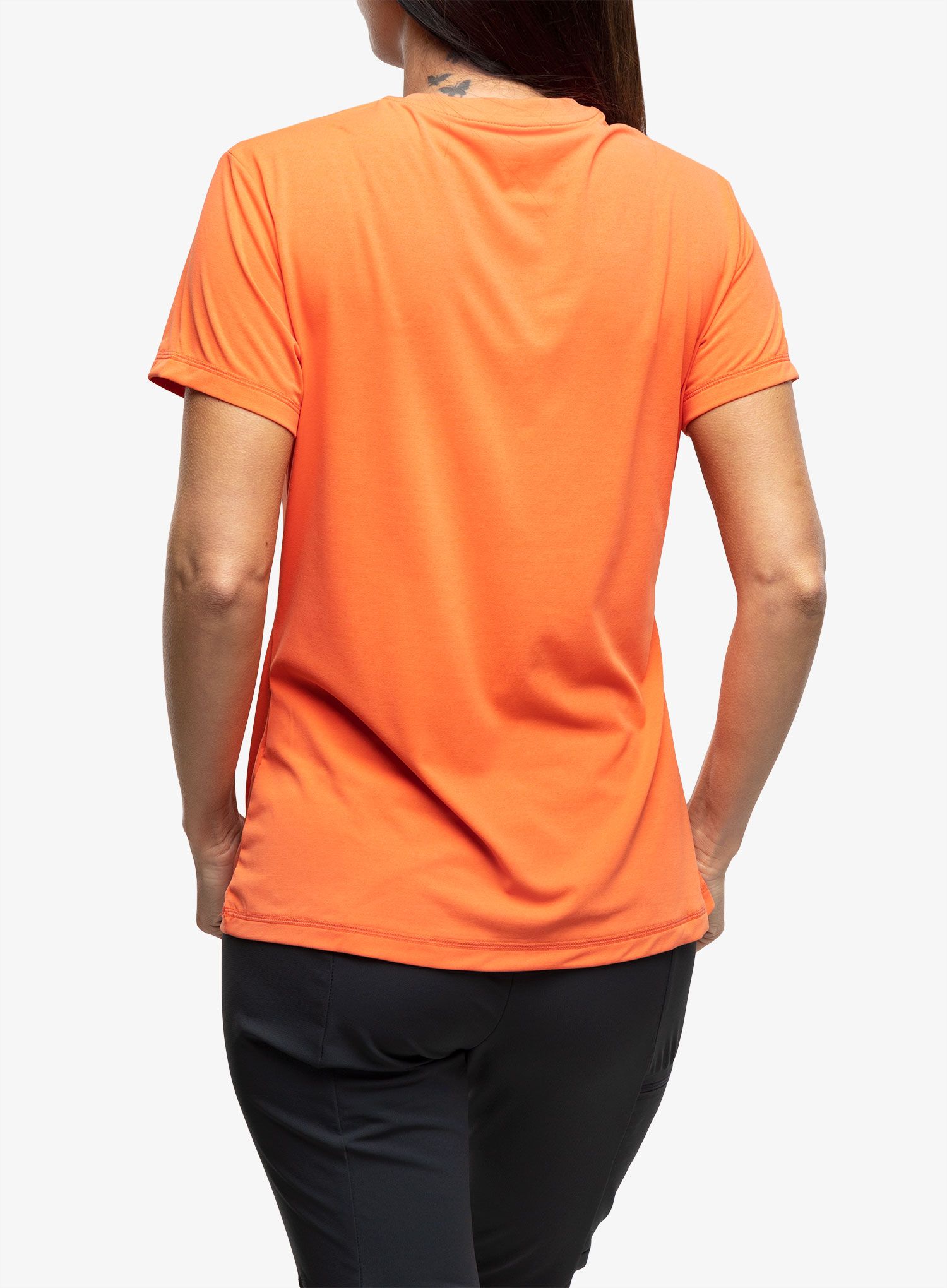 Dámské tričko Norrona Tech T-Shirt - orange alert