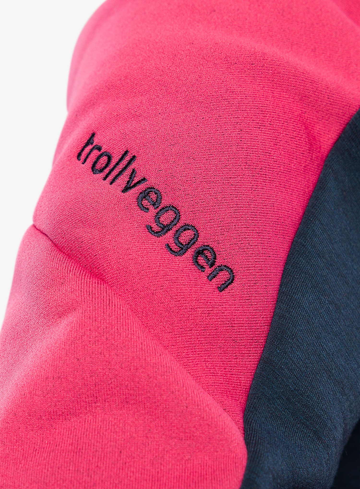 Dámská mikina Norrona Trollveggen Powerstretch Pro Zip Hood - honeysuckle/indigo night