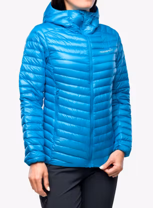 Dámská bunda Norrona Trollveggen Superlight Down850 Hood - hawaiian