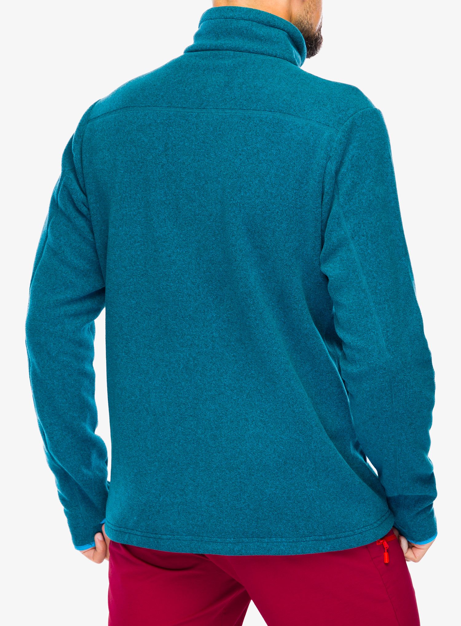 Fleece mikina Norrona Warm2 Jacket - hawaiian surf