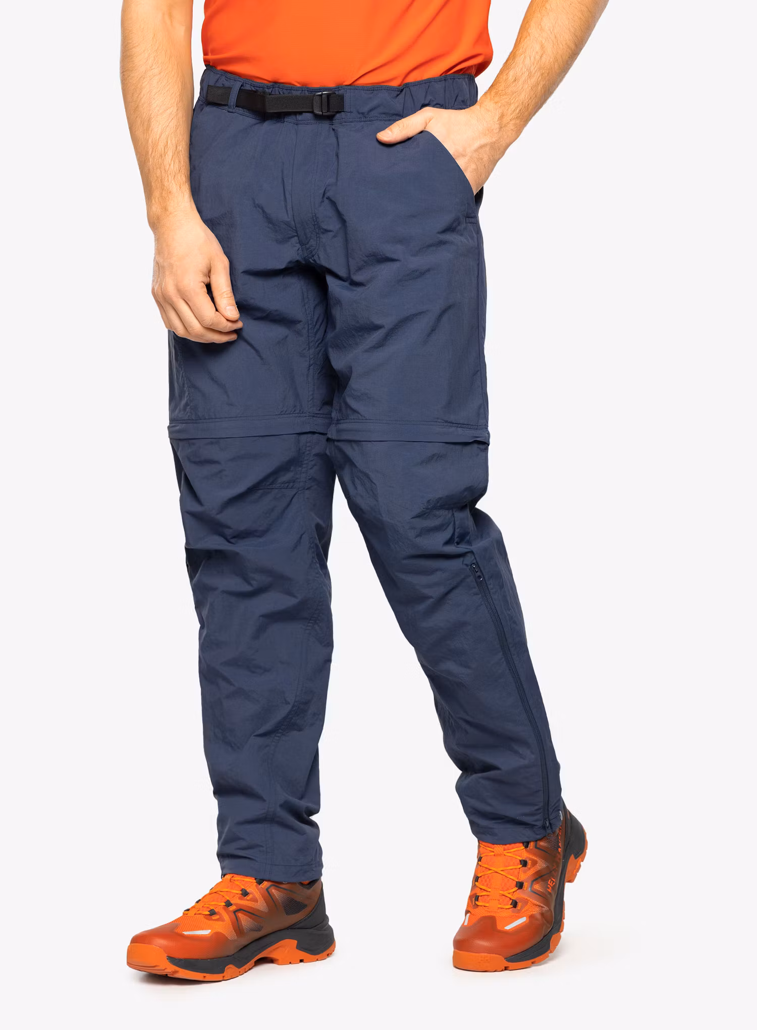Turistické kalhoty Norrona Zip-Off Pants - indigo night