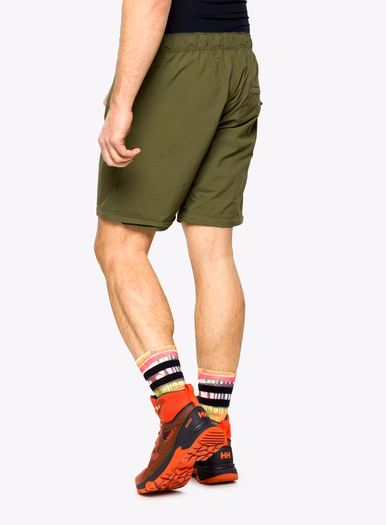 Kalhoty s odepínacími nohavicemi Norrona Zip-Off Pants - olive night