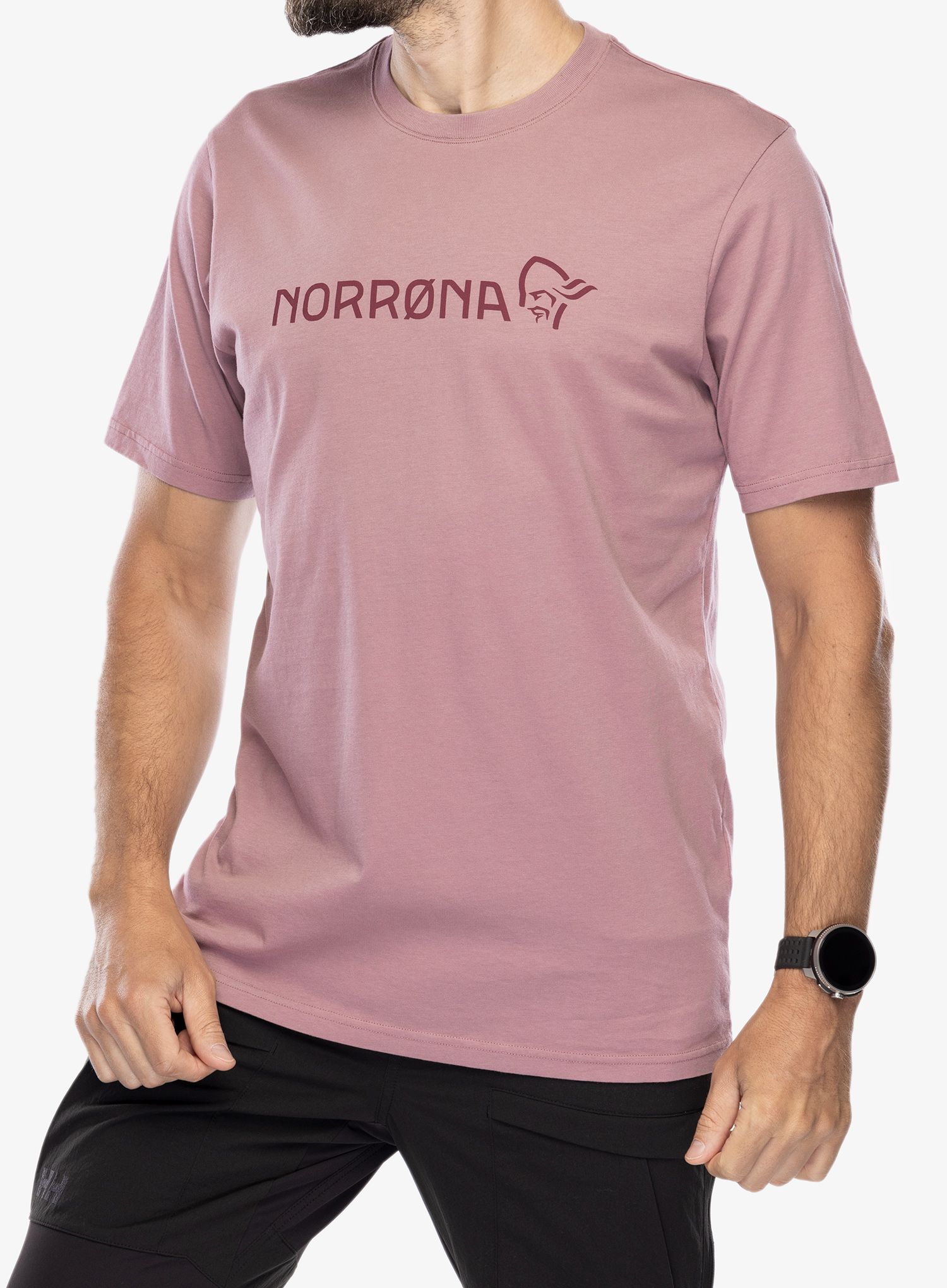 Bavlněné tričko Norrona /29 Cotton Norrona Viking T-Shirt - grape shake