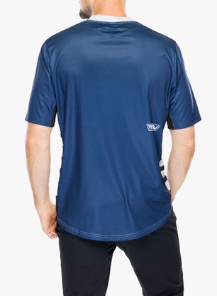 Cyklistické triko Northwave Edge 2 Jersey Short Sleeve - deep blue/light grey