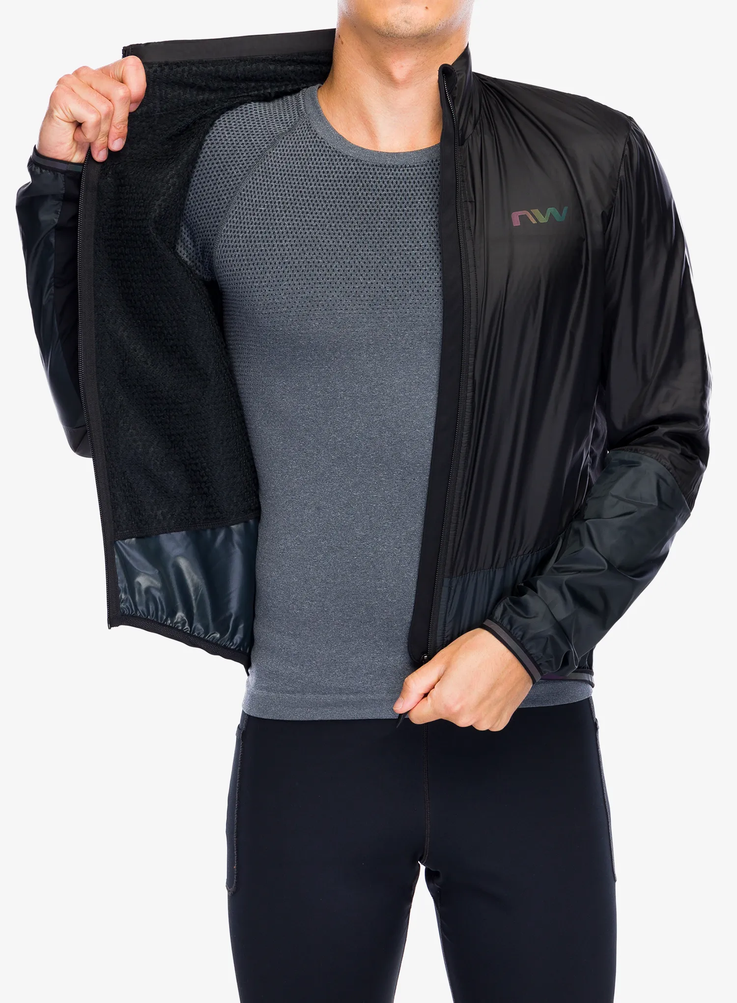 Bunda na kolo Northwave Extreme Polar Jacket - black