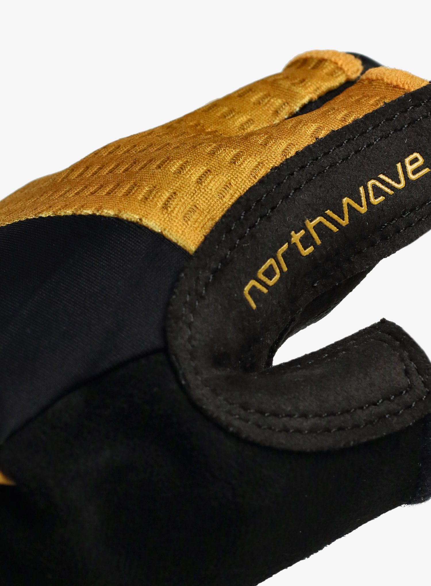 Rukavice na kolo Northwave Fast Short Finger Glove - ochre/black