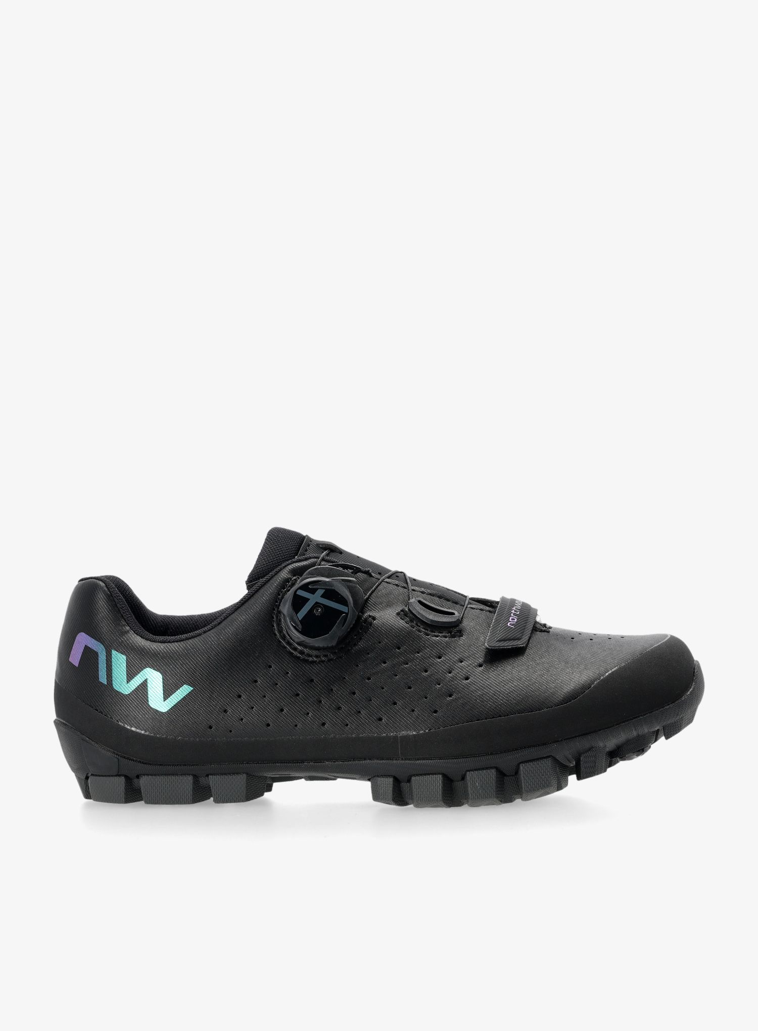 Boty na kolo dámské Northwave Hammer Plus - black/iridescent