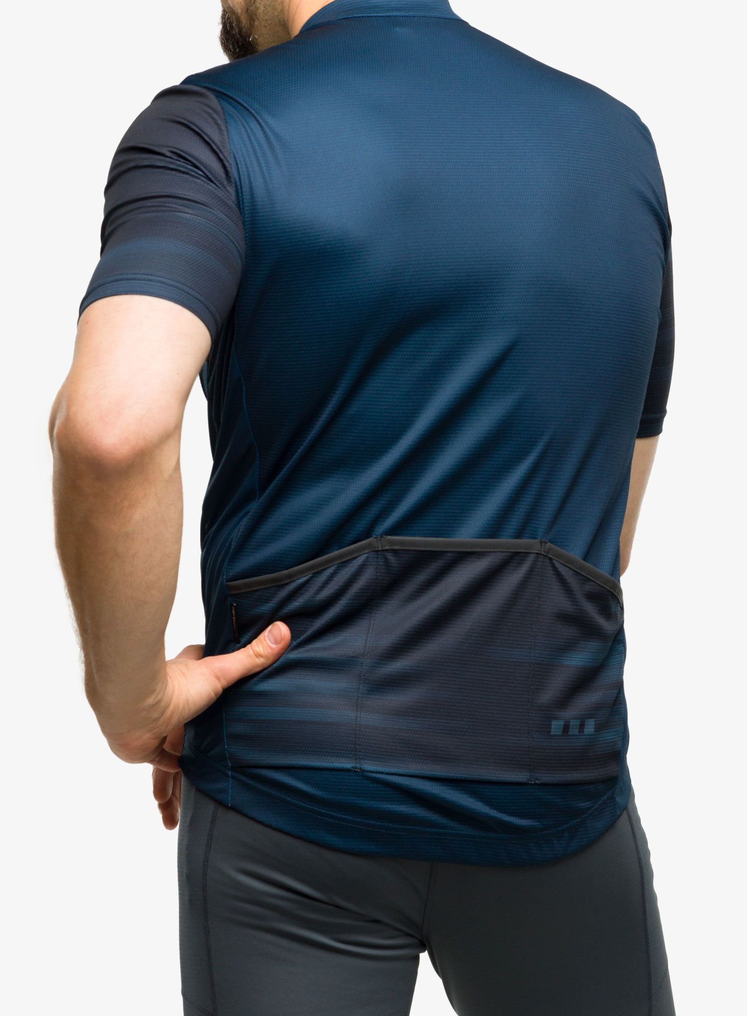 Cyklistické triko Northwave Origin Jersey Short Sleeve  - deep blue