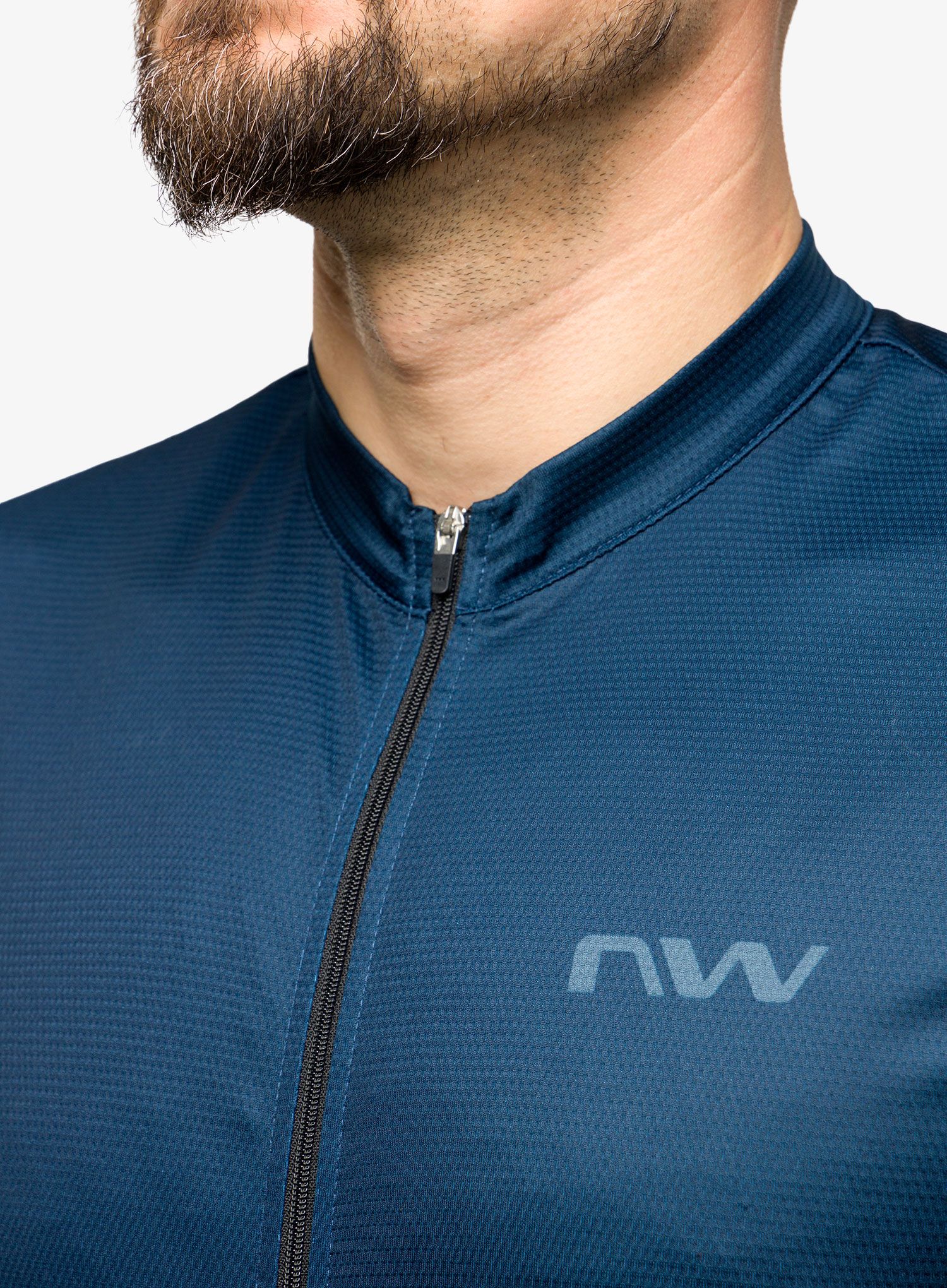 Cyklistické triko Northwave Origin Jersey Short Sleeve  - deep blue