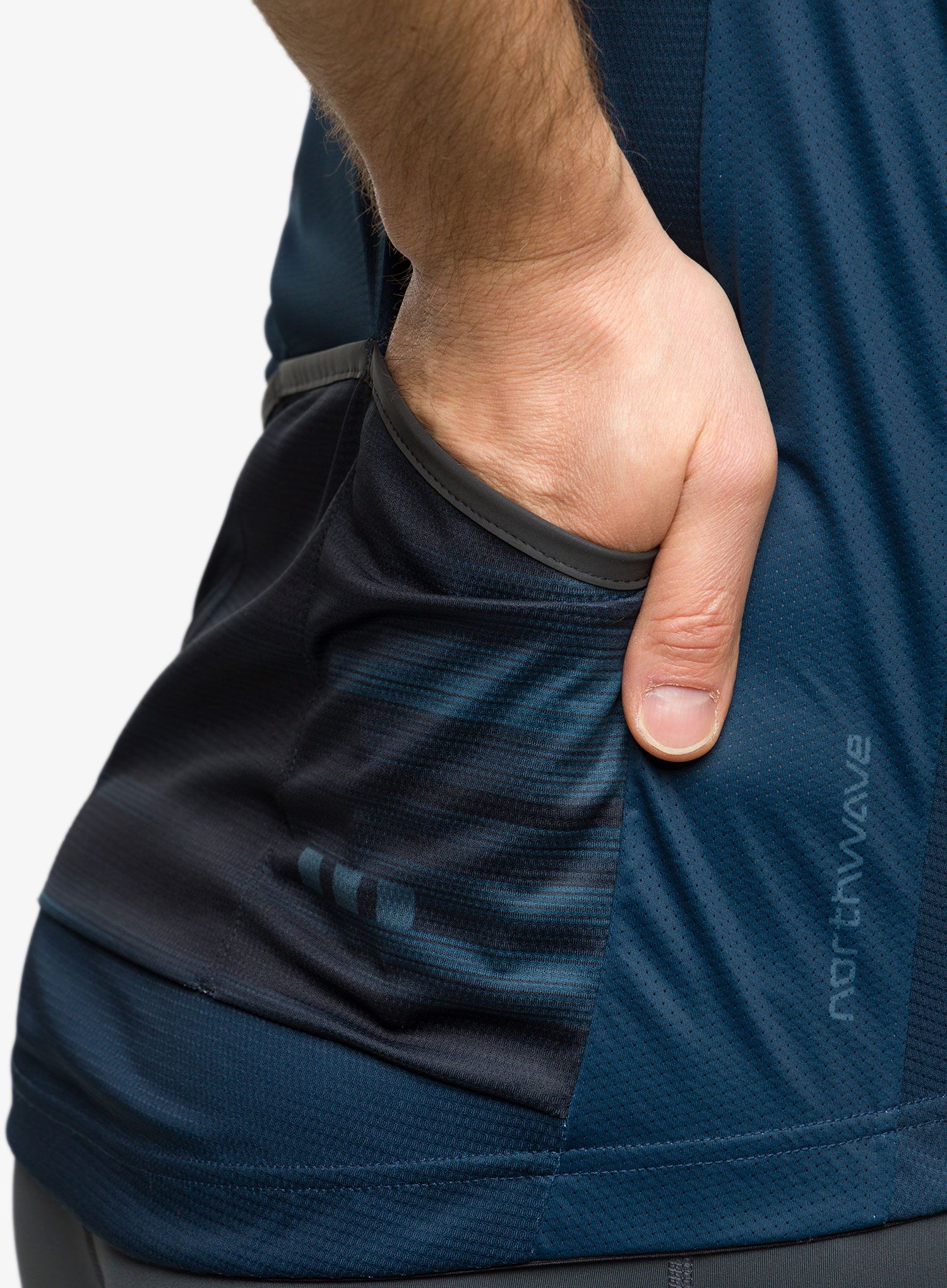 Cyklistické triko Northwave Origin Jersey Short Sleeve  - deep blue