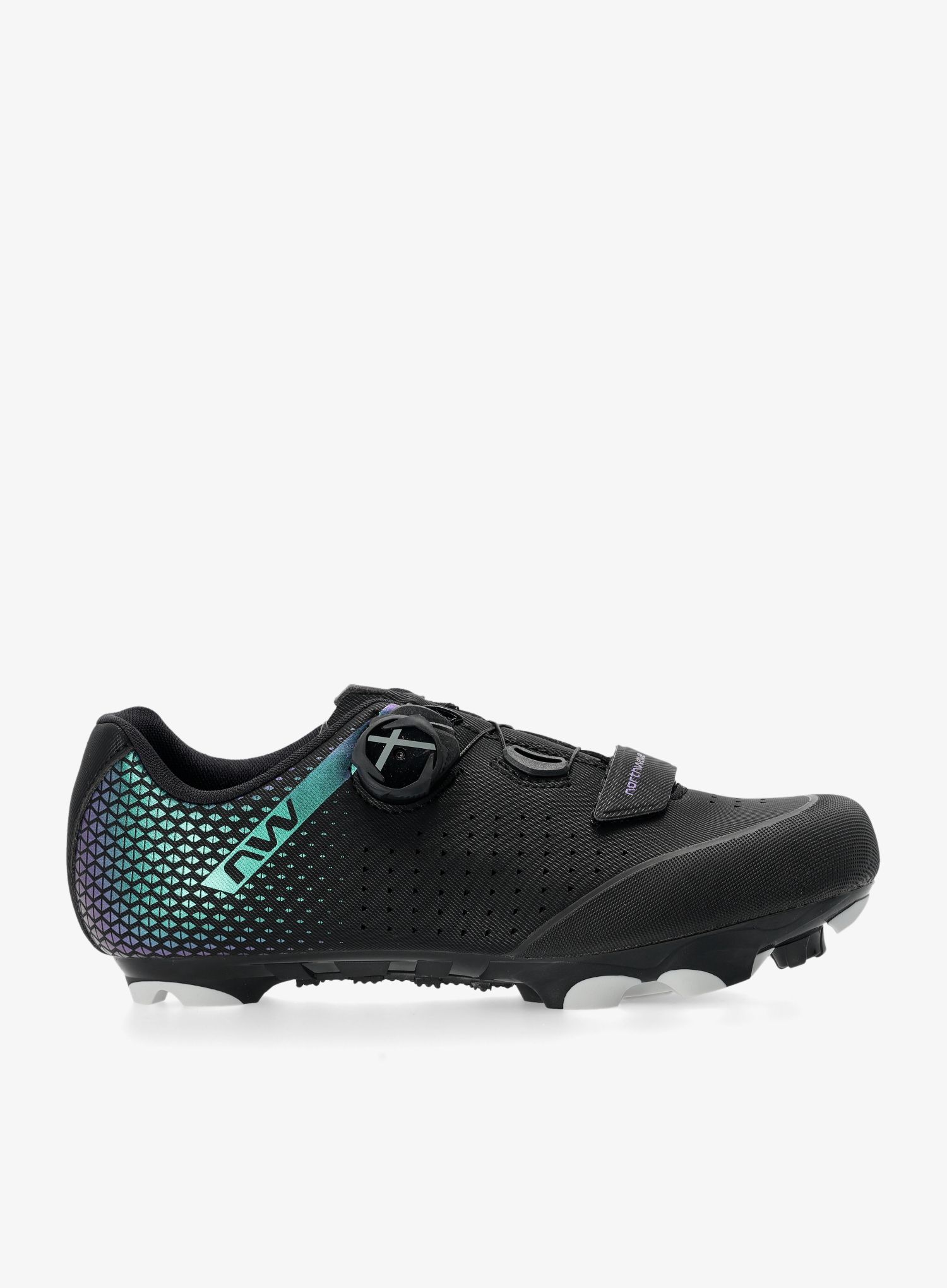 Boty na kolo dámské Northwave Origin Plus 2 - black/iridescent