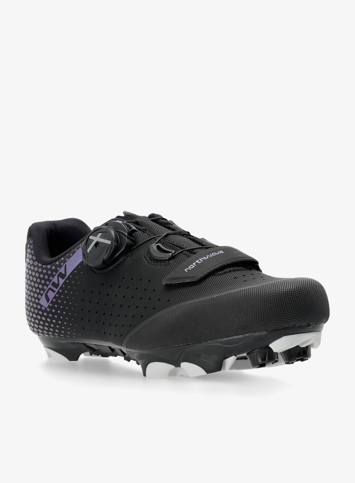 Boty na kolo dámské Northwave Origin Plus 2 - black/iridescent