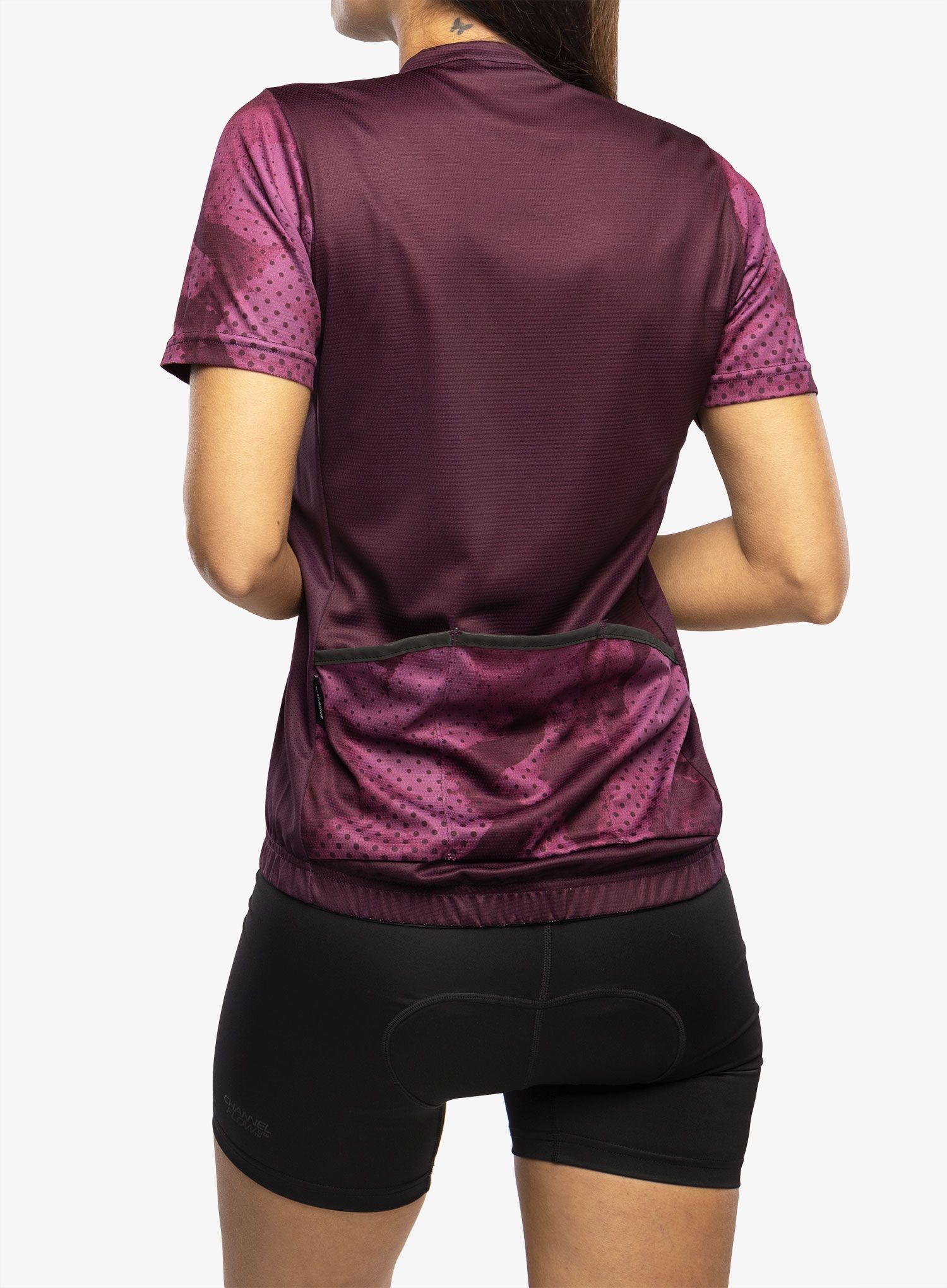 Dámské cyklistické triko Northwave Origin Woman Jersey Short Sleeve  - purple
