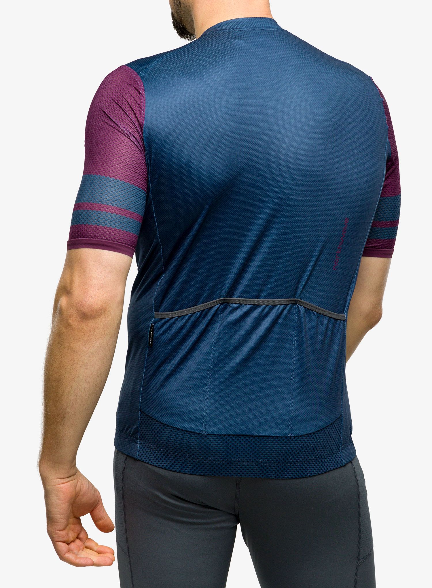 Cyklotriko Northwave Storm Air Jersey Short Sleeve  - deep blue/purple
