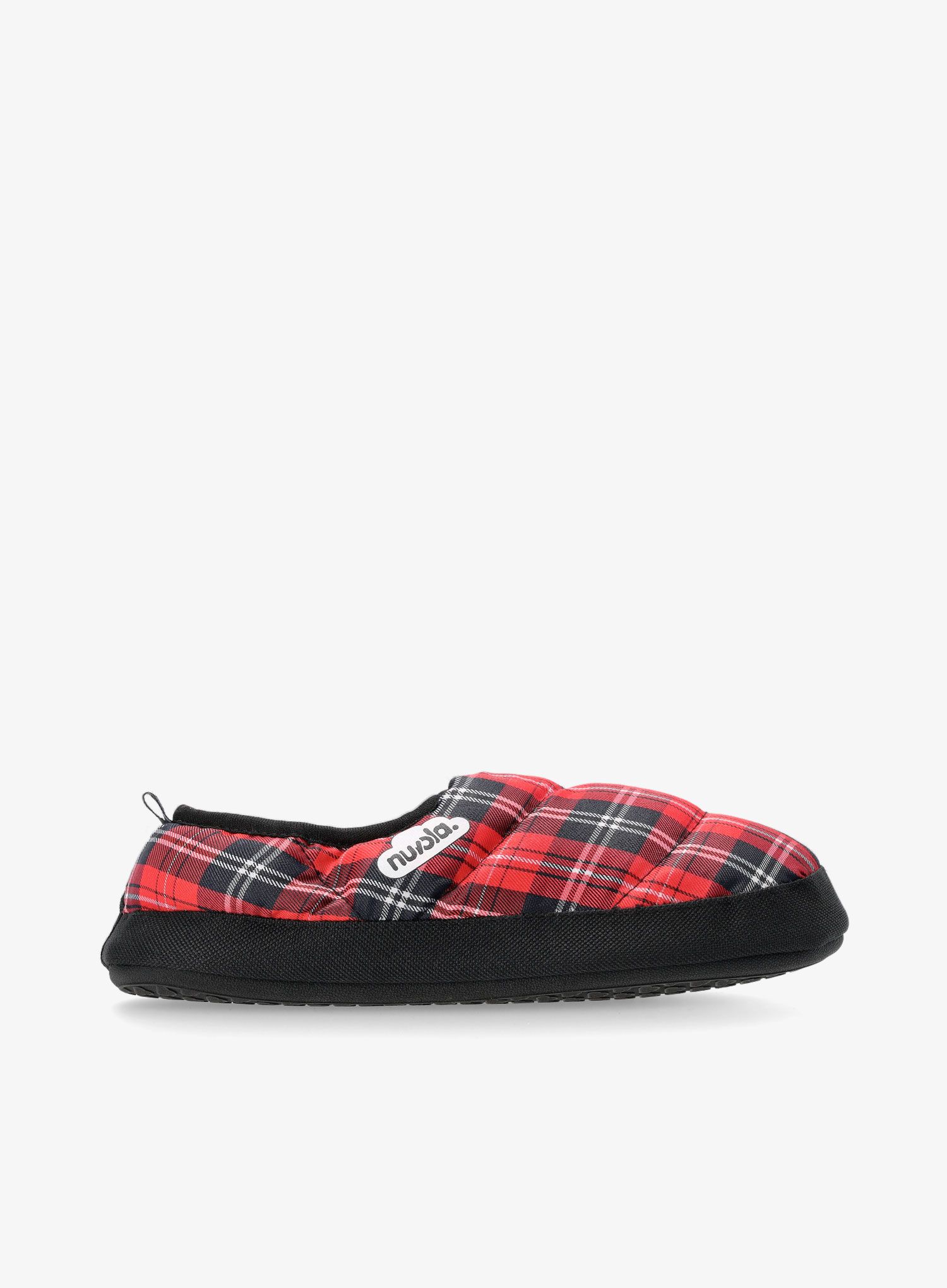 Zateplené papuče Nuvola Classic Scot - red