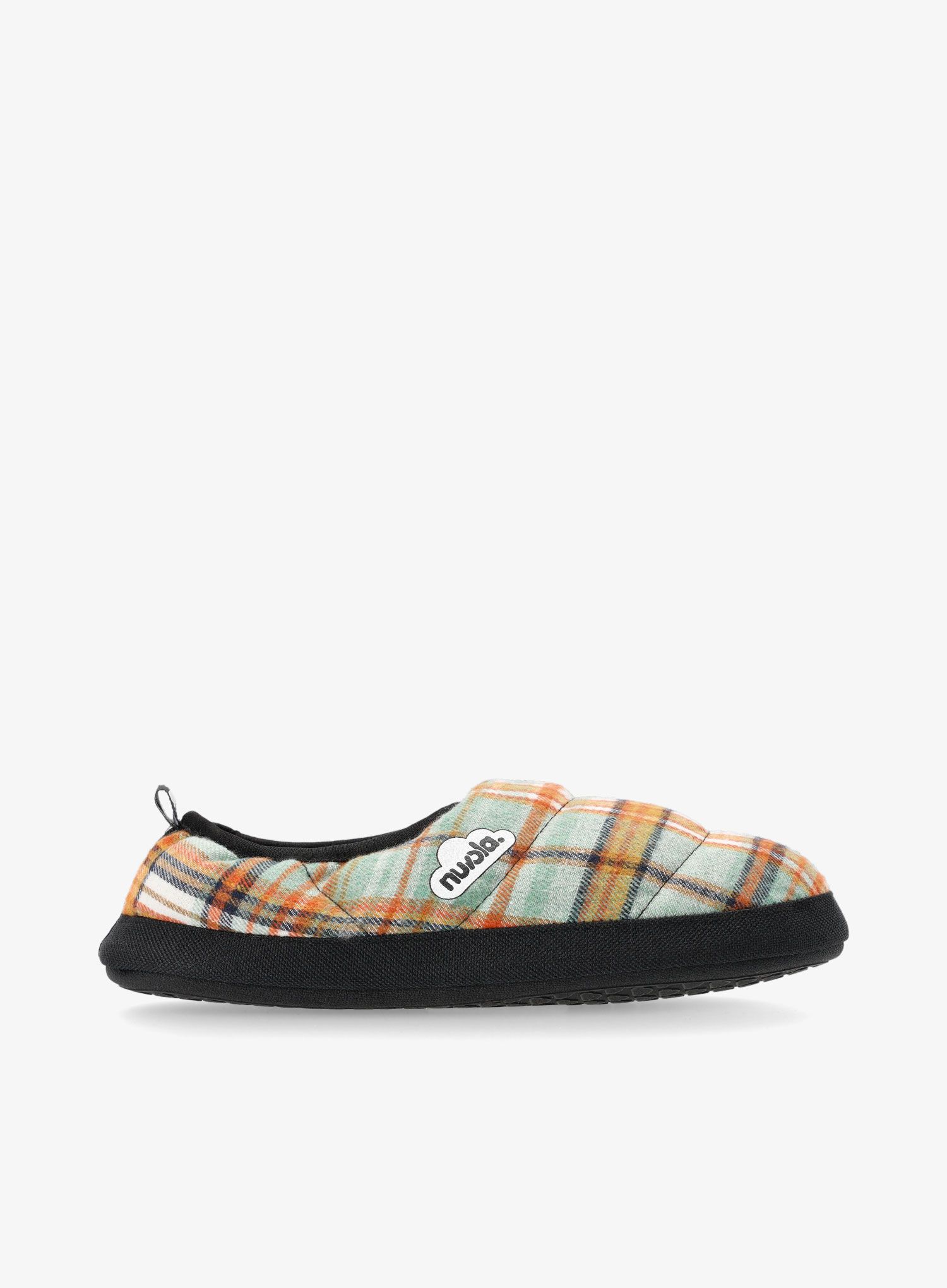Zateplené papuče Nuvola Classic Scotland - green/orange