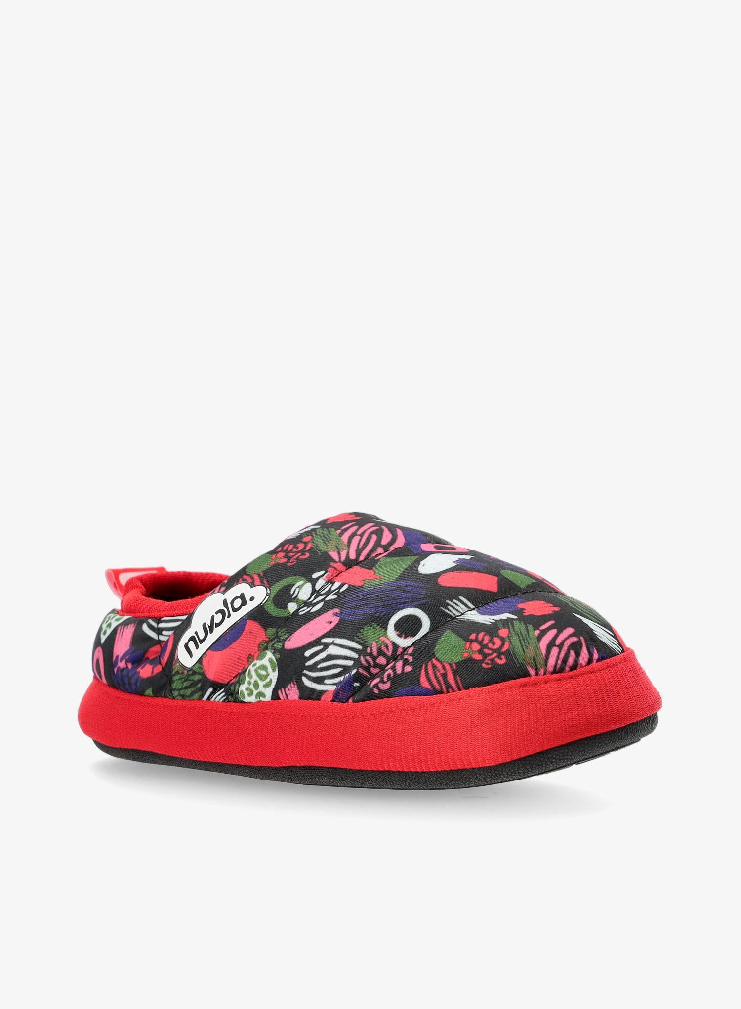 Zateplené papuče Nuvola Classic - printed guix coral