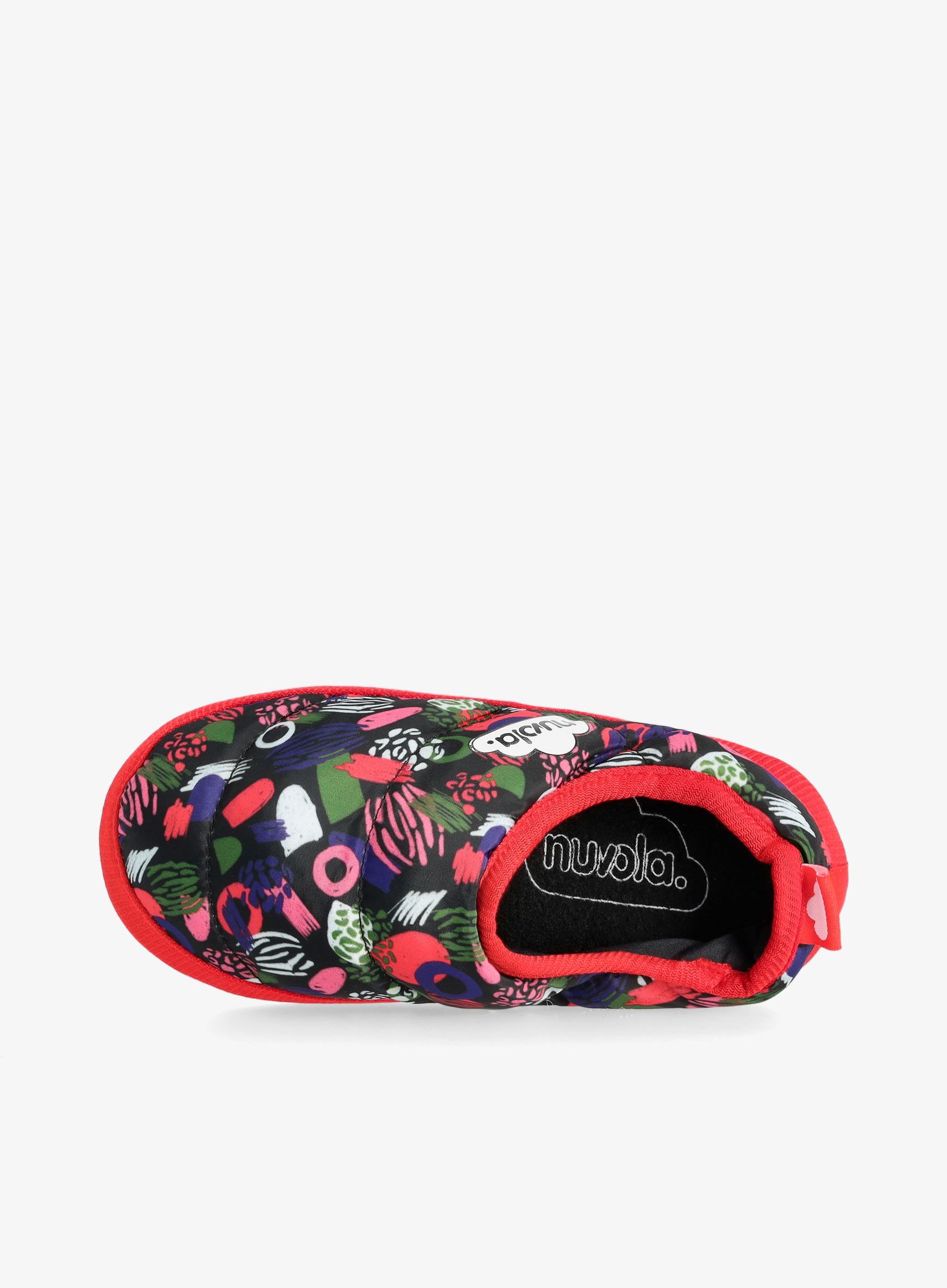 Zateplené papuče Nuvola Classic - printed guix coral