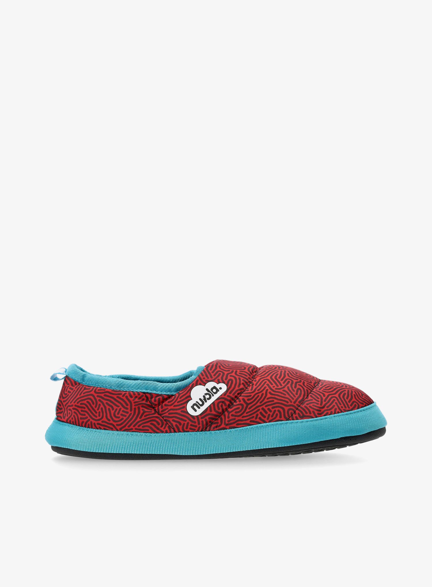 Zateplené papuče Nuvola Classic - printed noodle red
