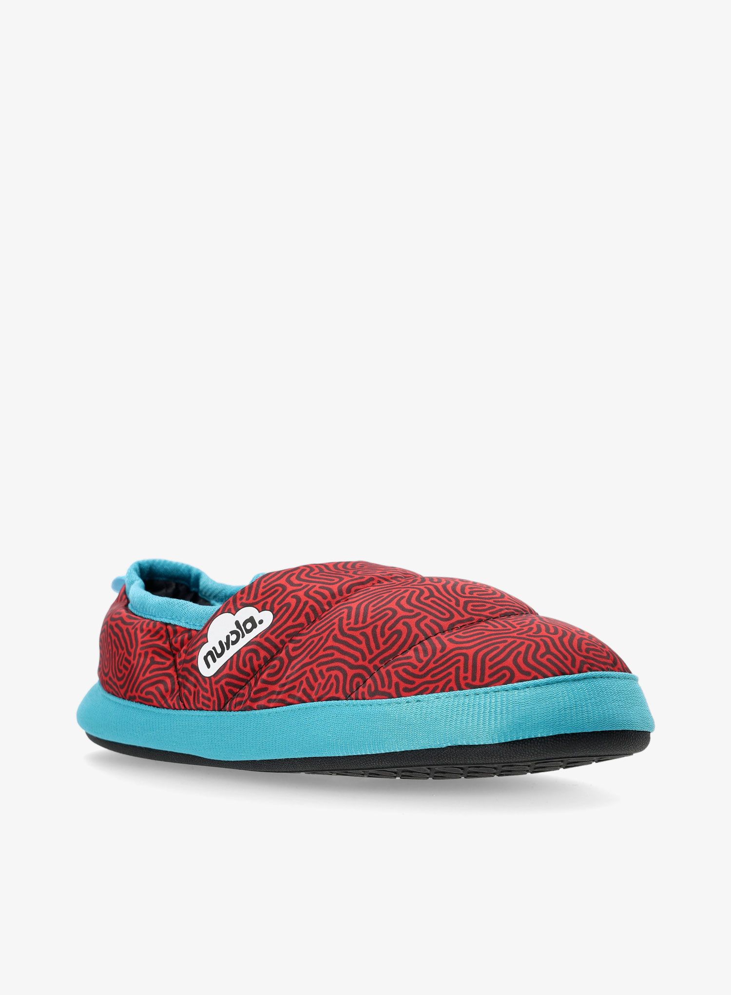 Zateplené papuče Nuvola Classic - printed noodle red