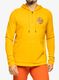 Mikina s kapucí Oakley Agaricus Nassa 1/4 Zip Hoodie - amber yellow