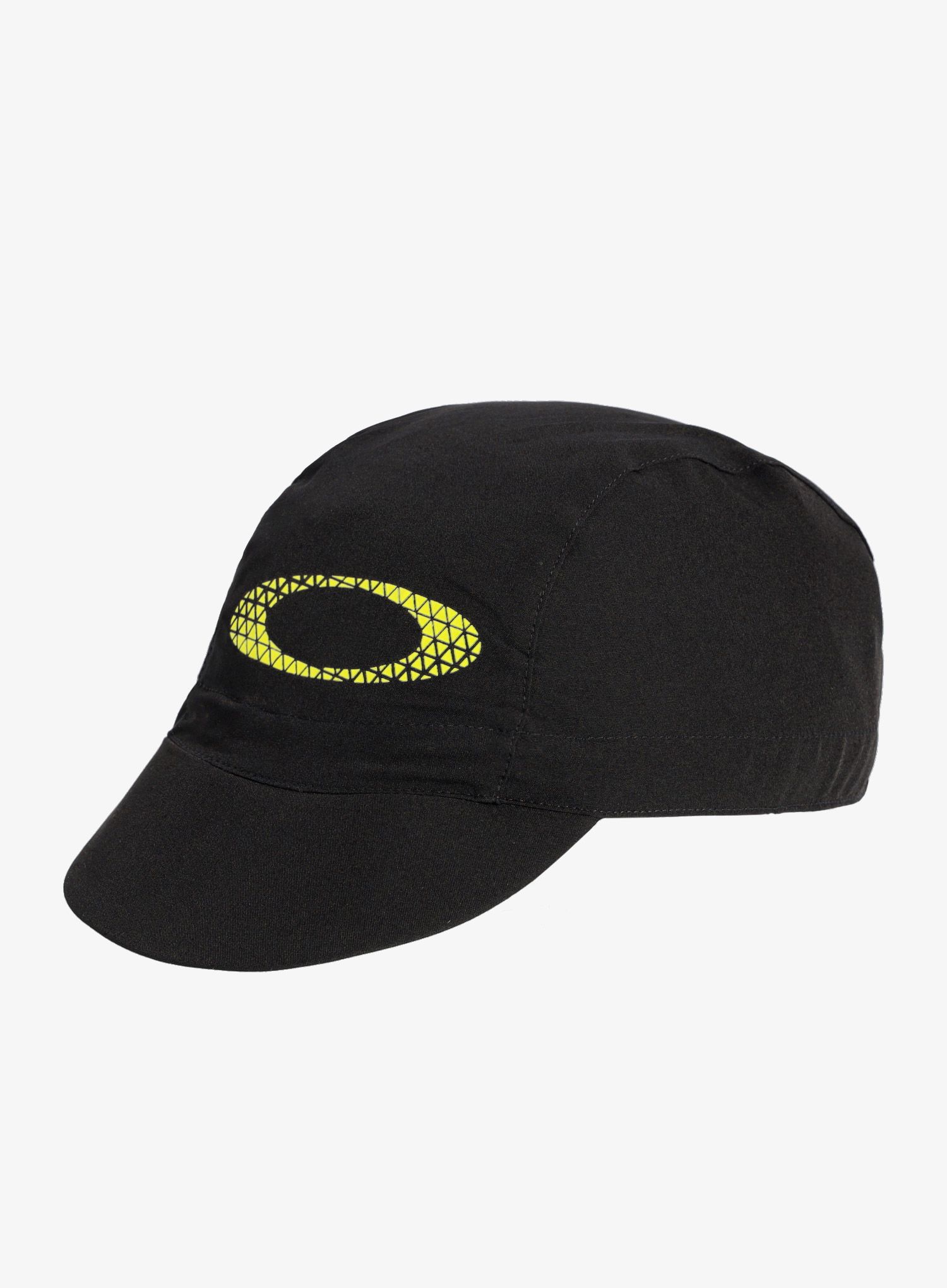 Cyklistická čepice Oakley Cadence Road Cap - black/sulphur
