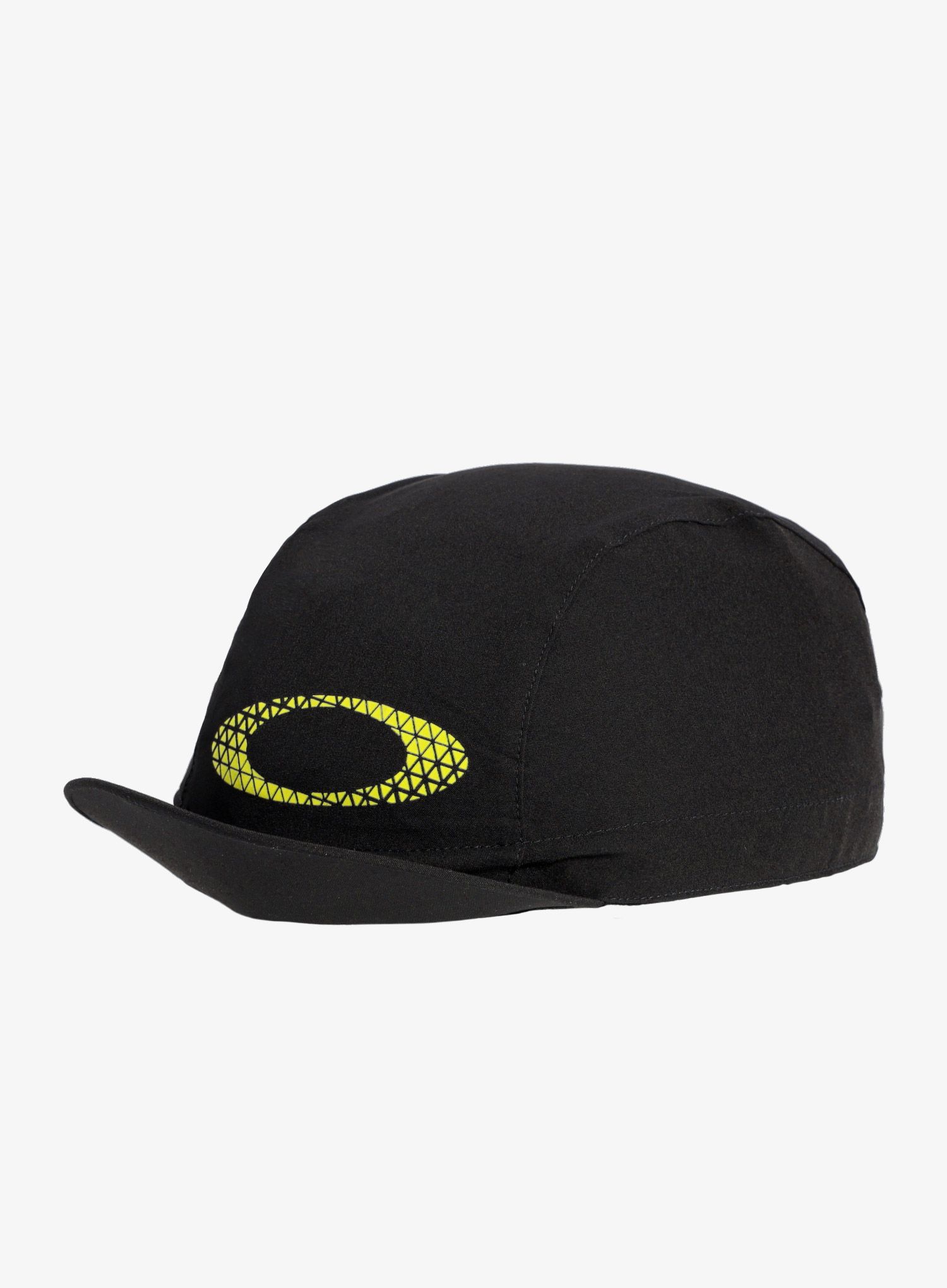 Cyklistická čepice Oakley Cadence Road Cap - black/sulphur