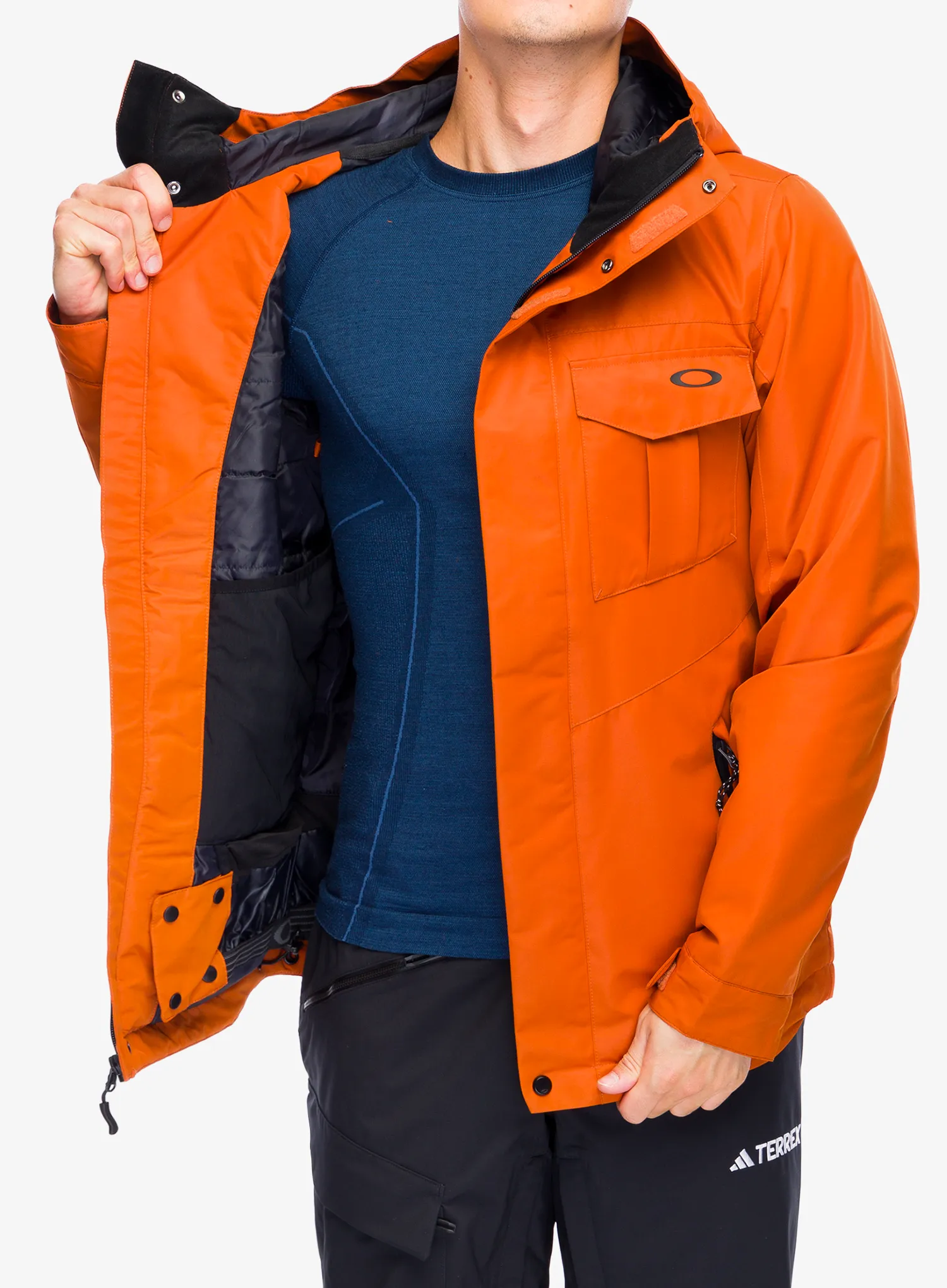 Zateplená bunda Oakley Core Divisional RC Insulated JKT - ginger