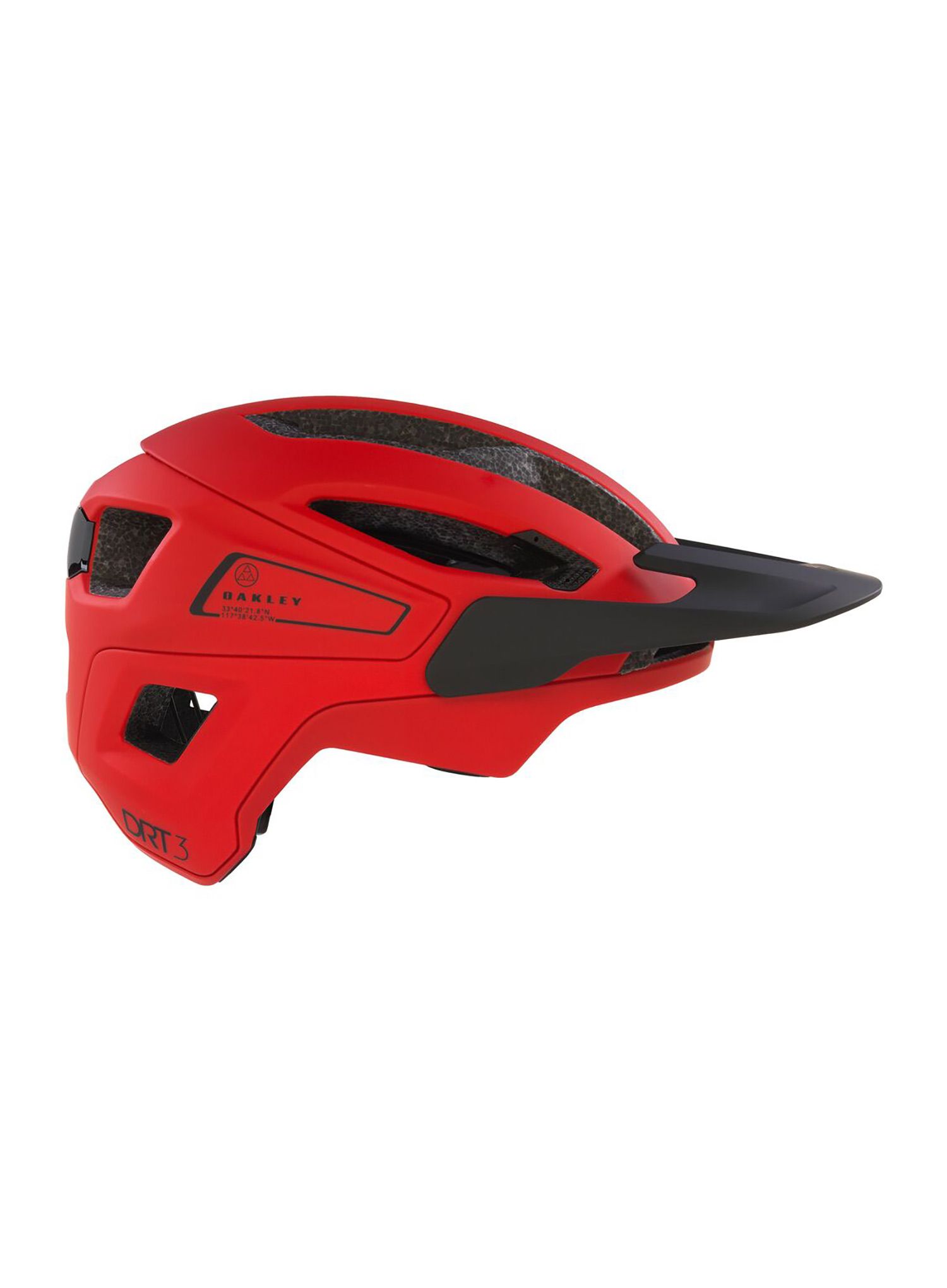 MTB helma Oakley DRT3 Mips - matte redline