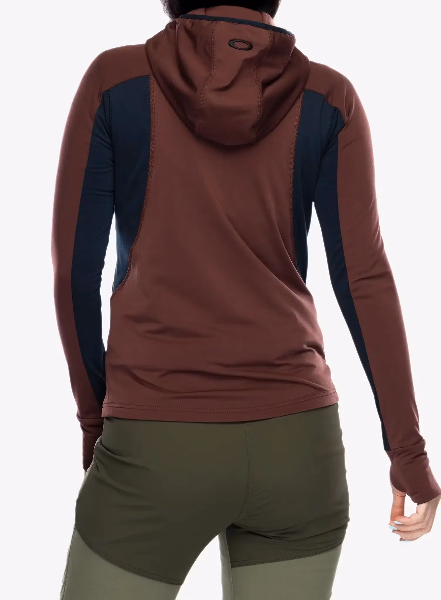 Mikina s kapucí Oakley Drift Tech Fleece - blackout/grenache