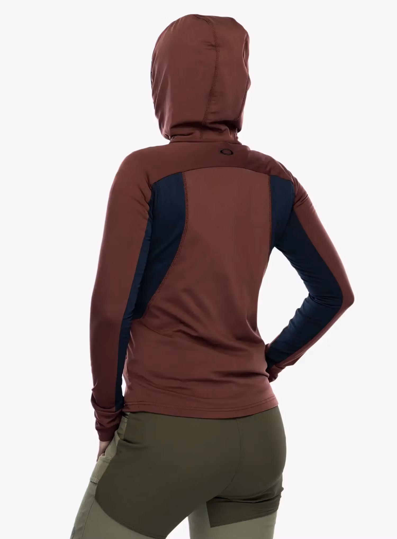 Mikina s kapucí Oakley Drift Tech Fleece - blackout/grenache