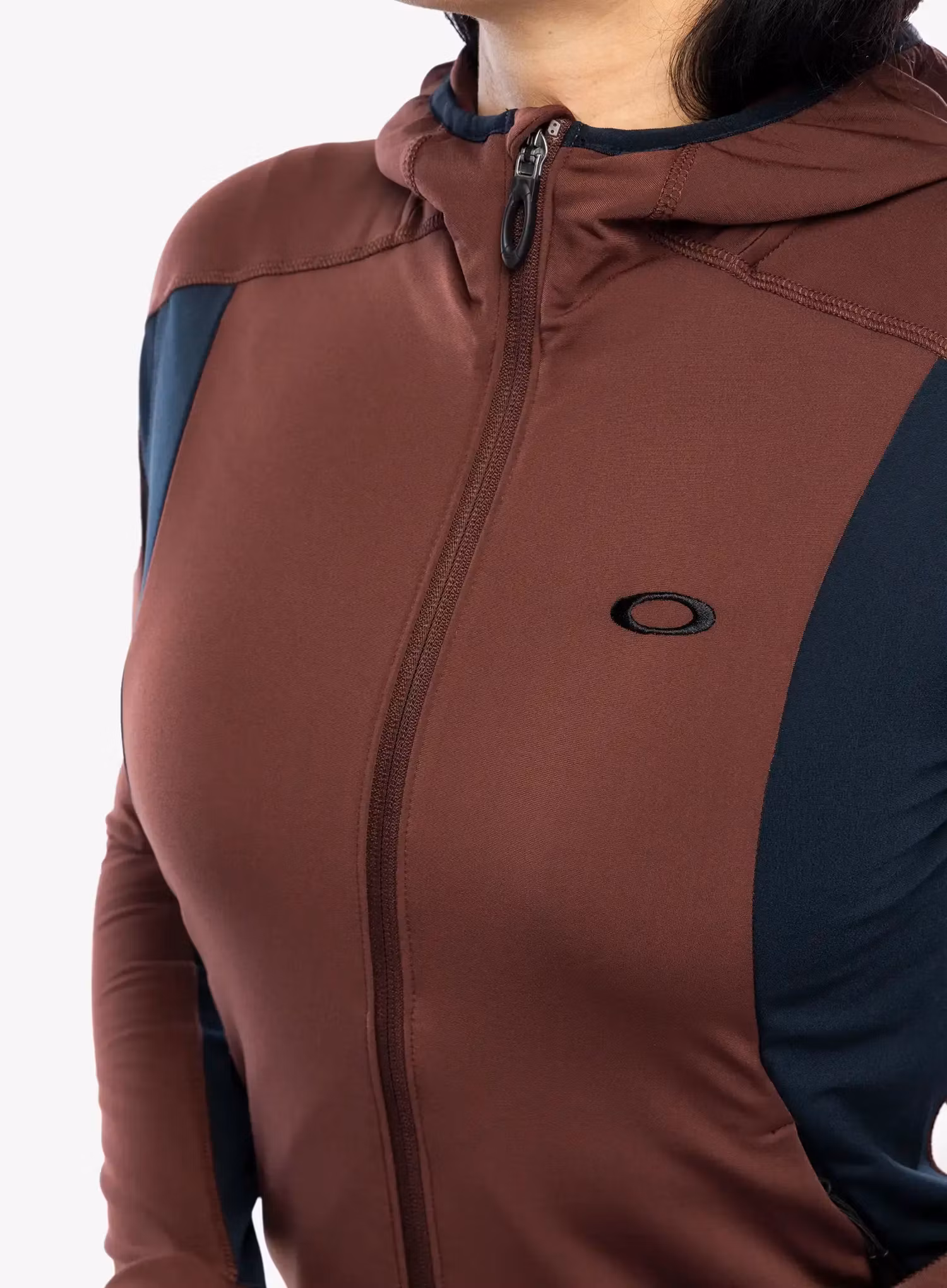 Mikina s kapucí Oakley Drift Tech Fleece - blackout/grenache